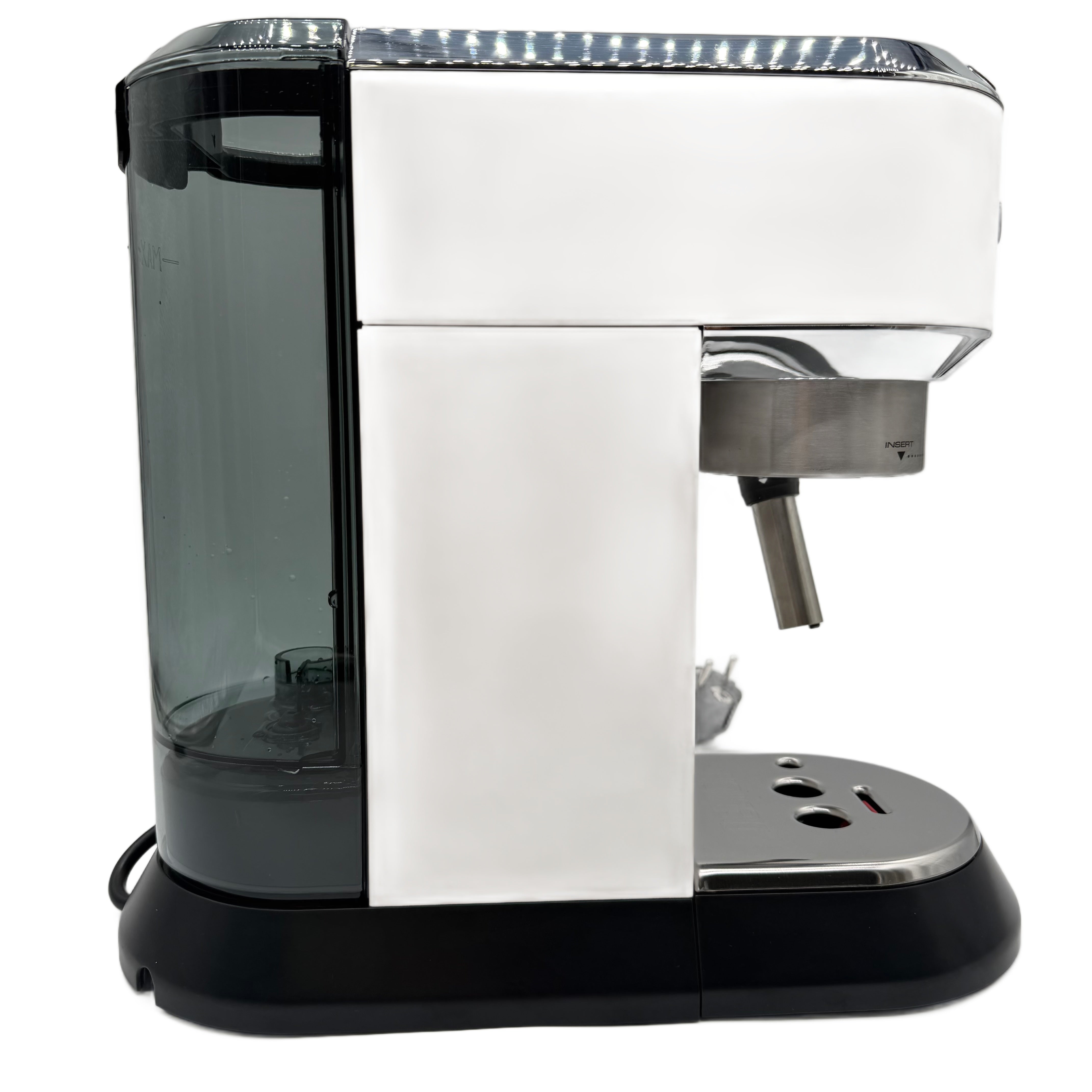 De'Longhi Dedica EC685.W Milk De'Longhi Dedica EC685.W - Macchina per espresso e cappuccino, bianca