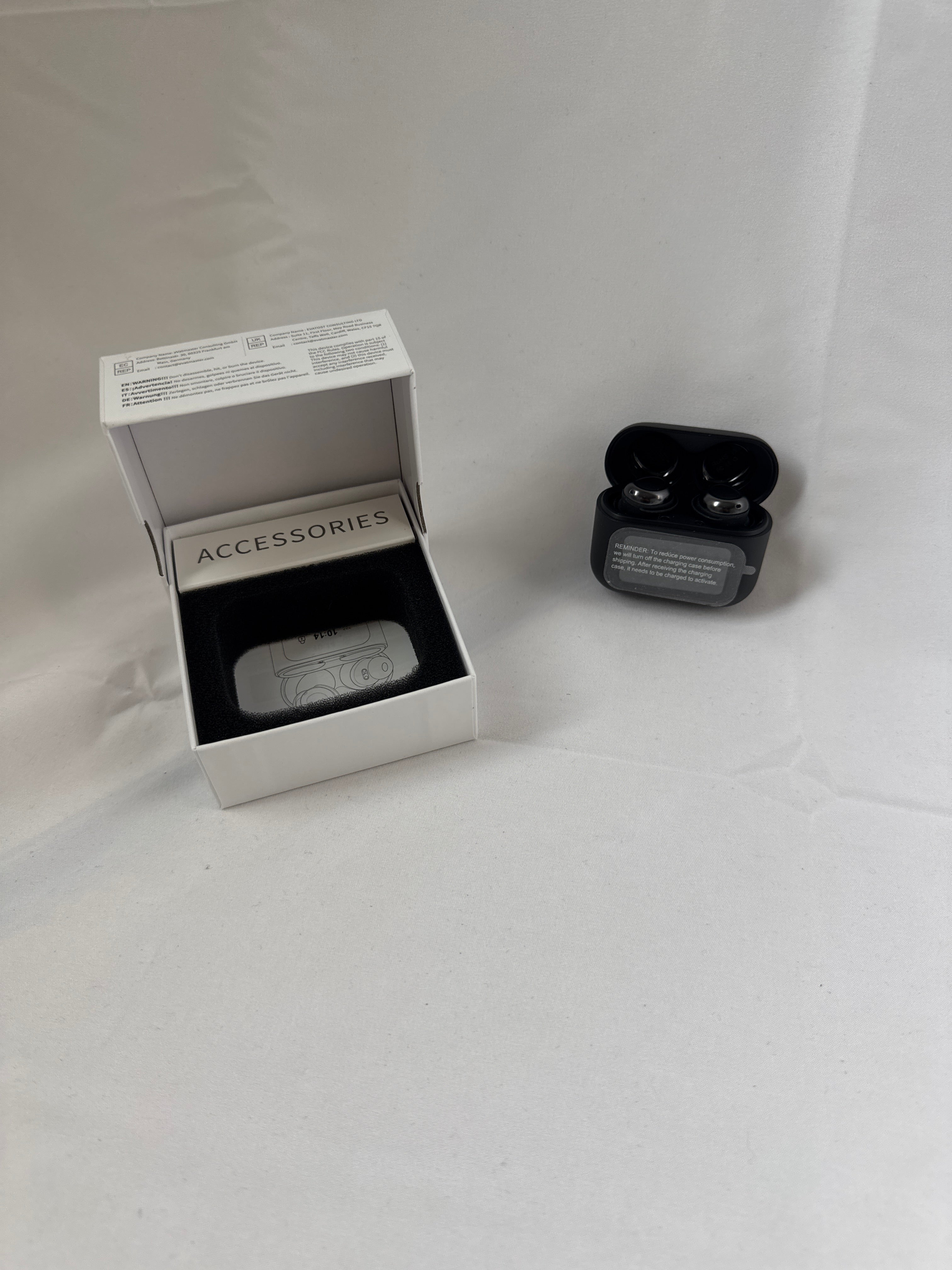 ZYHKON In-Ear Monitor Systems ZYHKON Cuffie Bluetooth in-ear con cancellazione rumore e IPX7, nero