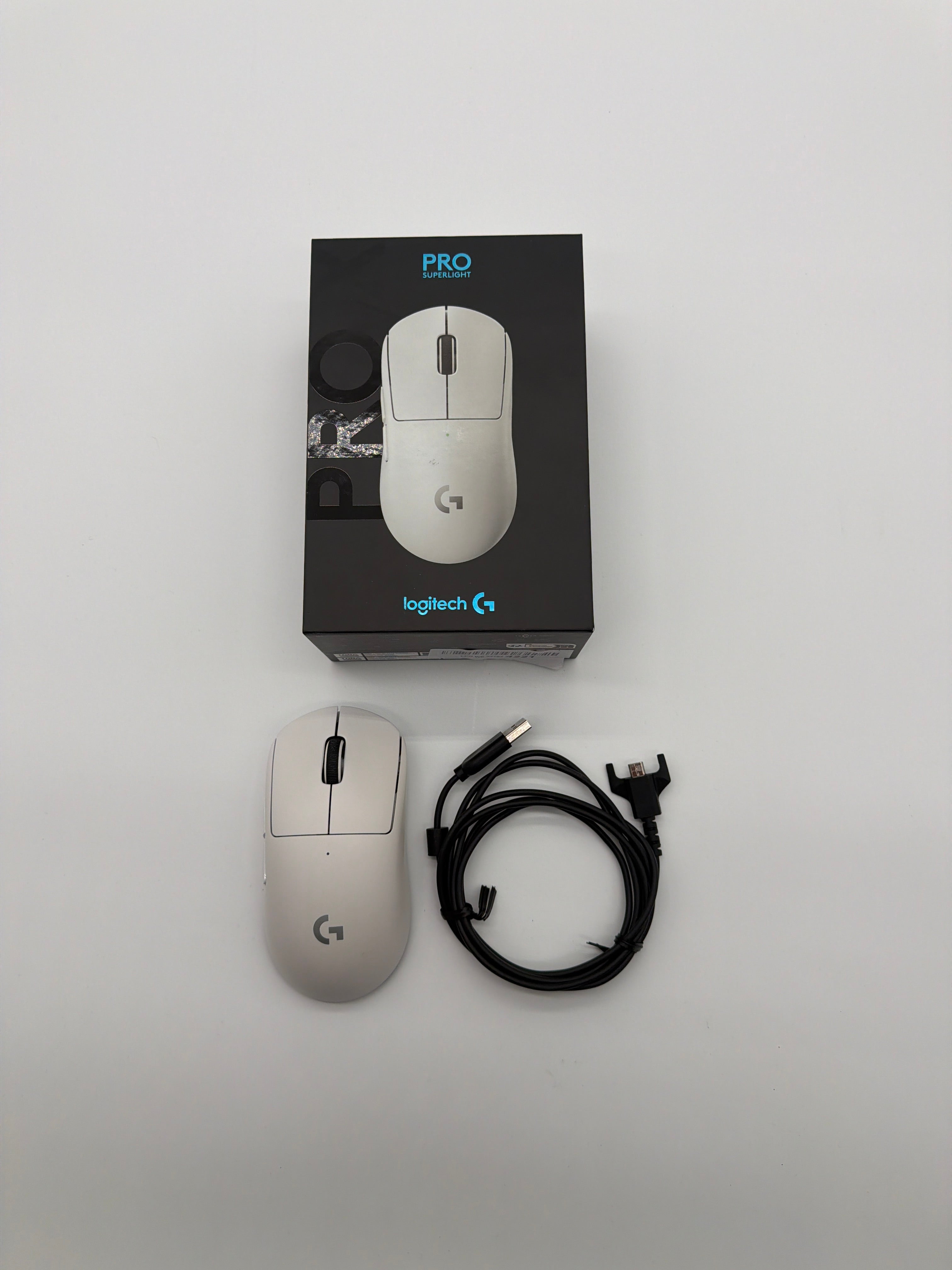Logitech G PRO X SUPERLIGHT Mouse Logitech G PRO X SUPERLIGHT Ratón Gaming Inalámbrico, Captor HERO 25K, 25,600 DPI, Ultralig