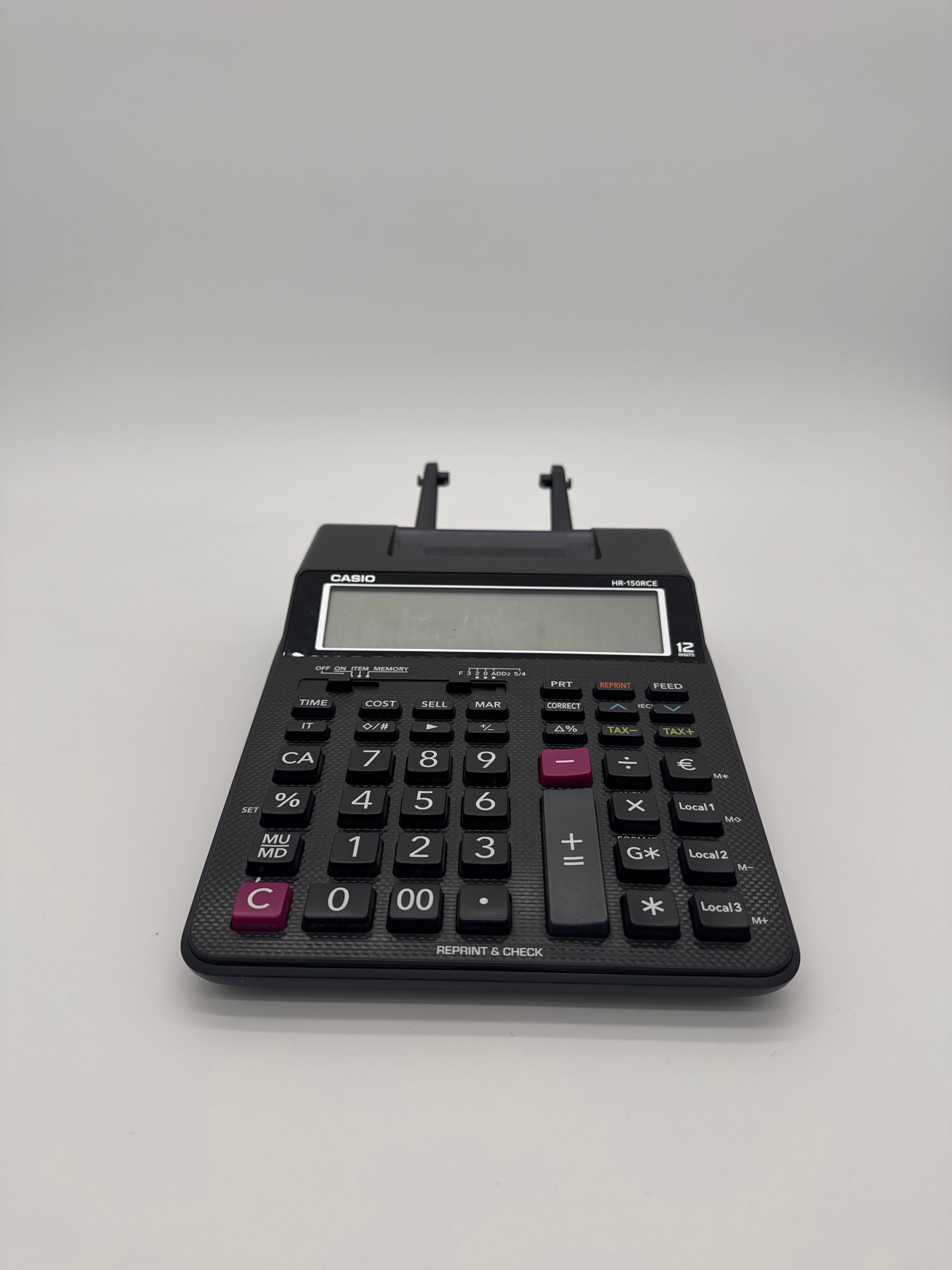 Casio HR-150RCE Basic Calculators Casio HR-150RCE - calcolatrice da tavolo con funzione di stampa