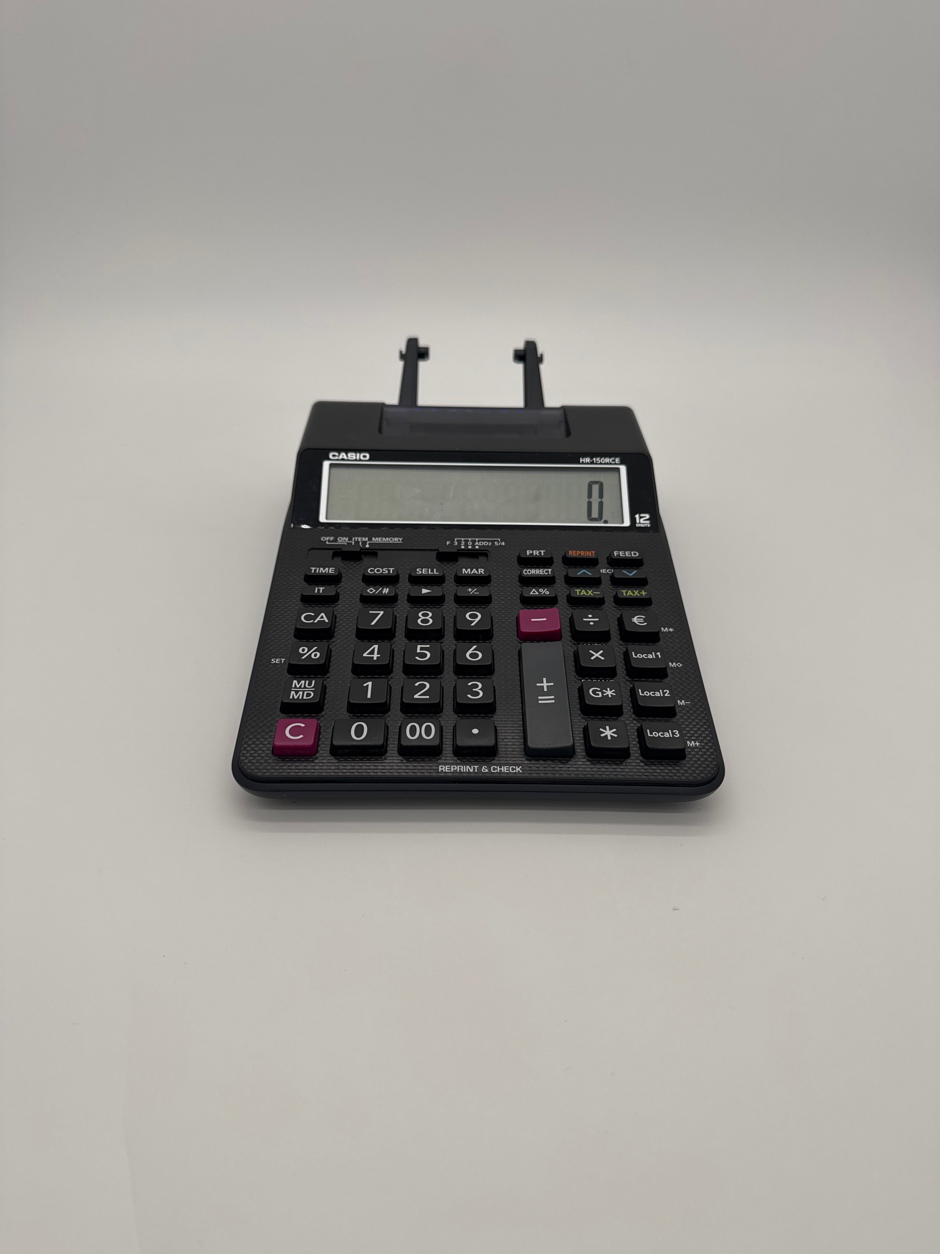 Casio HR-150RCE Basic Calculators Casio HR-150RCE - calcolatrice da tavolo con funzione di stampa