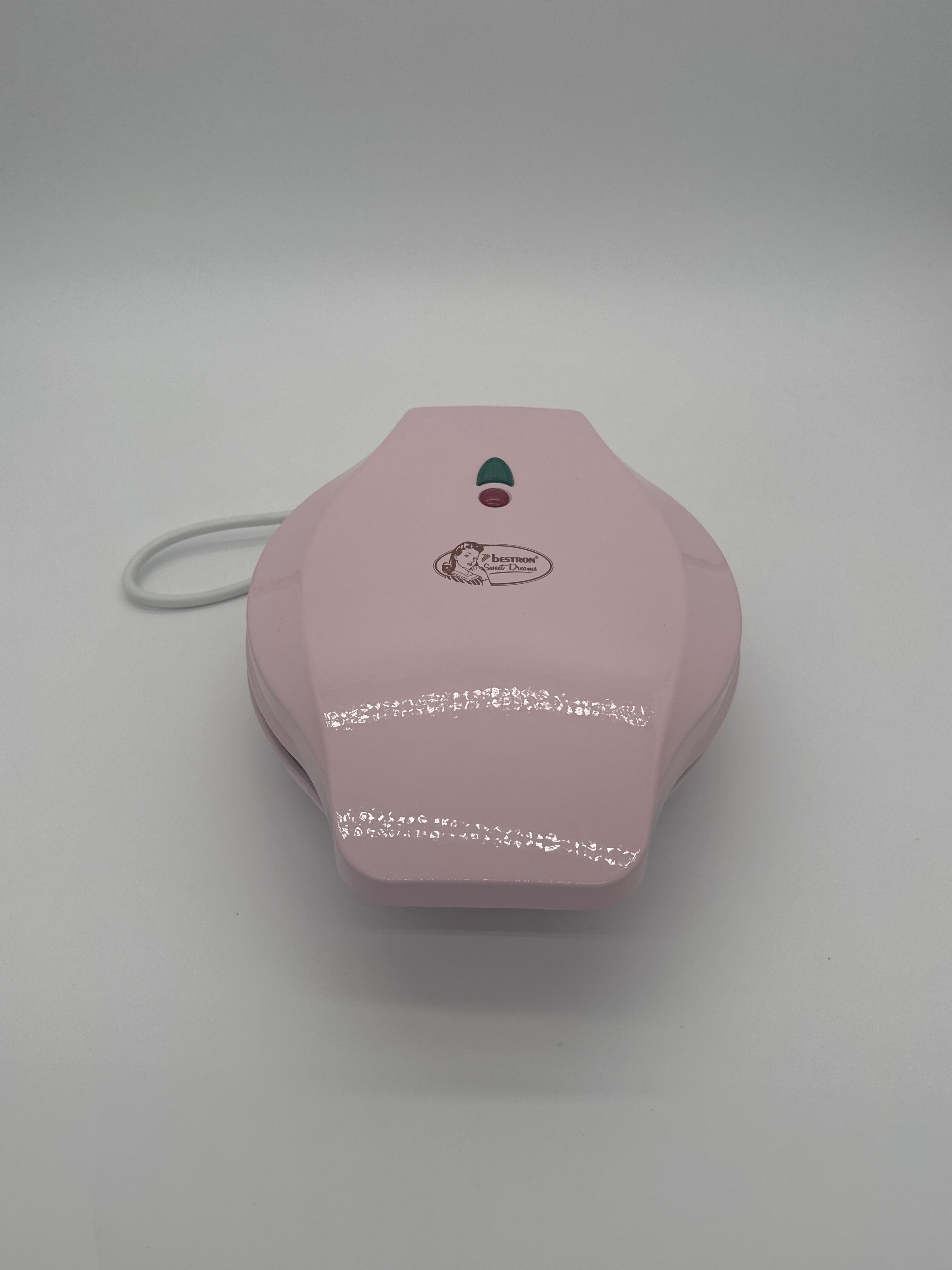Bestron AAW700P Stick Treats Bestron AAW700P piastra per mini waffle e mini cookies, 700 W, rosa