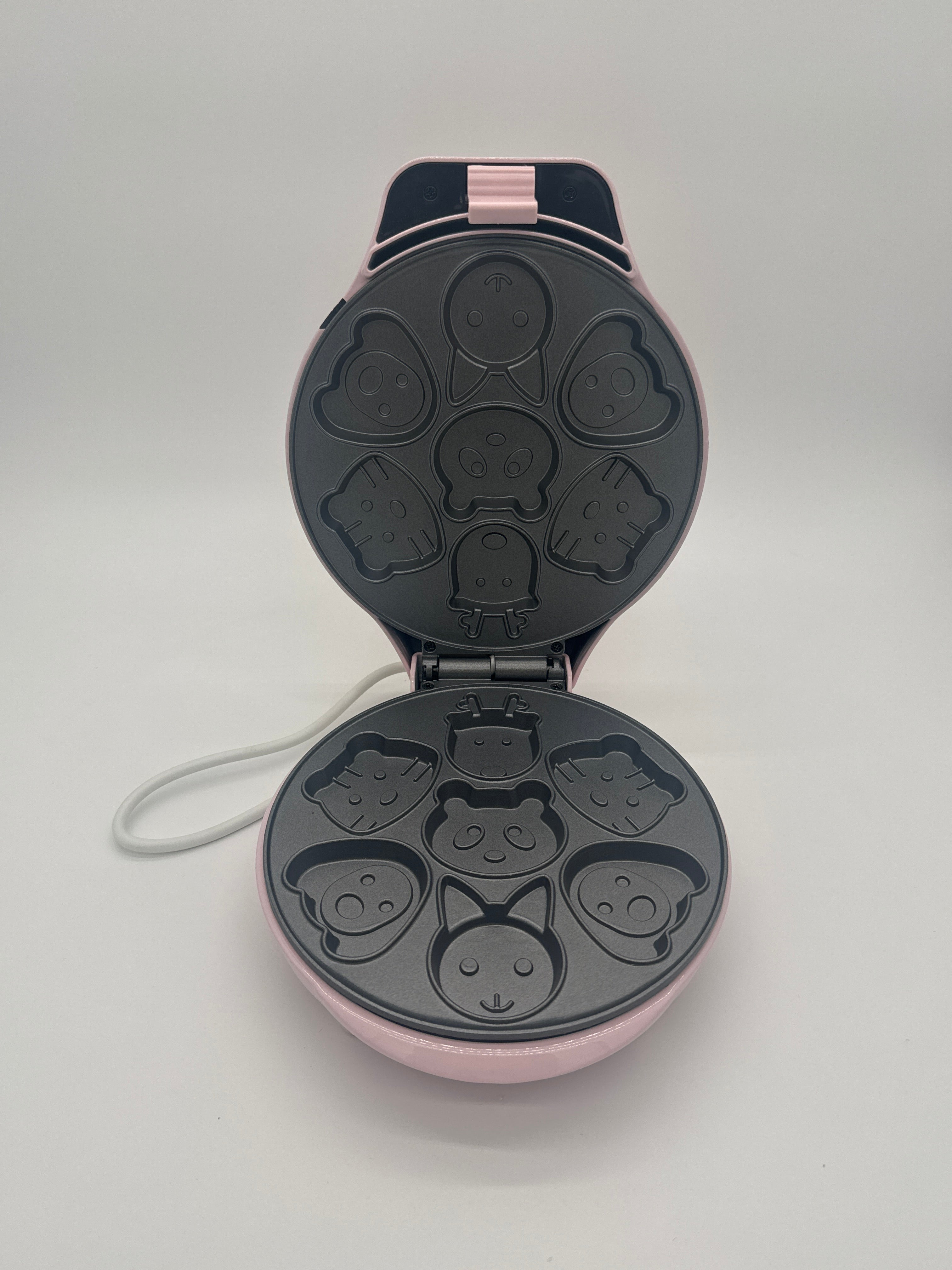 Bestron AAW700P Stick Treats Bestron AAW700P piastra per mini waffle e mini cookies, 700 W, rosa