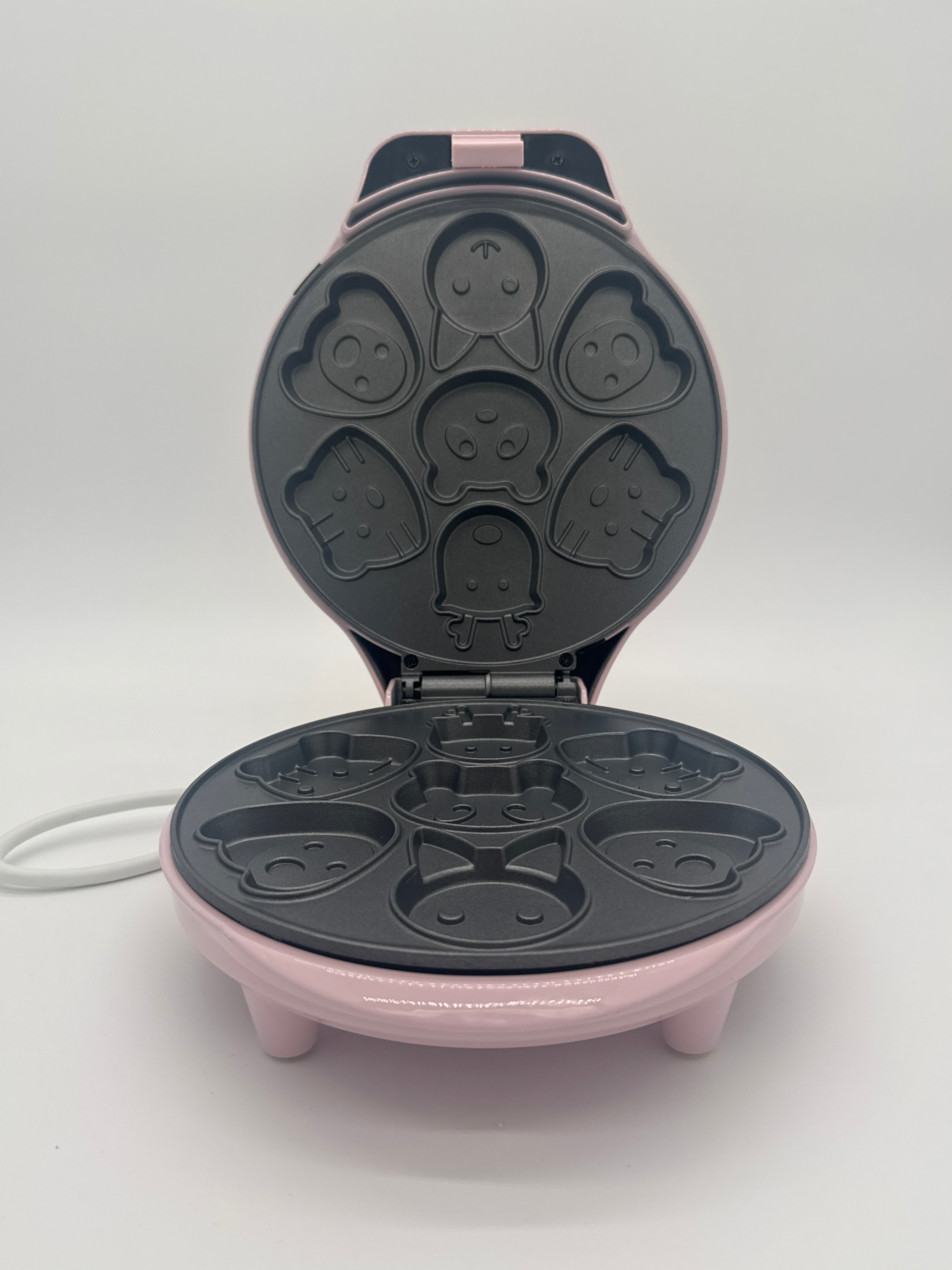Bestron AAW700P Stick Treats Bestron AAW700P piastra per mini waffle e mini cookies, 700 W, rosa