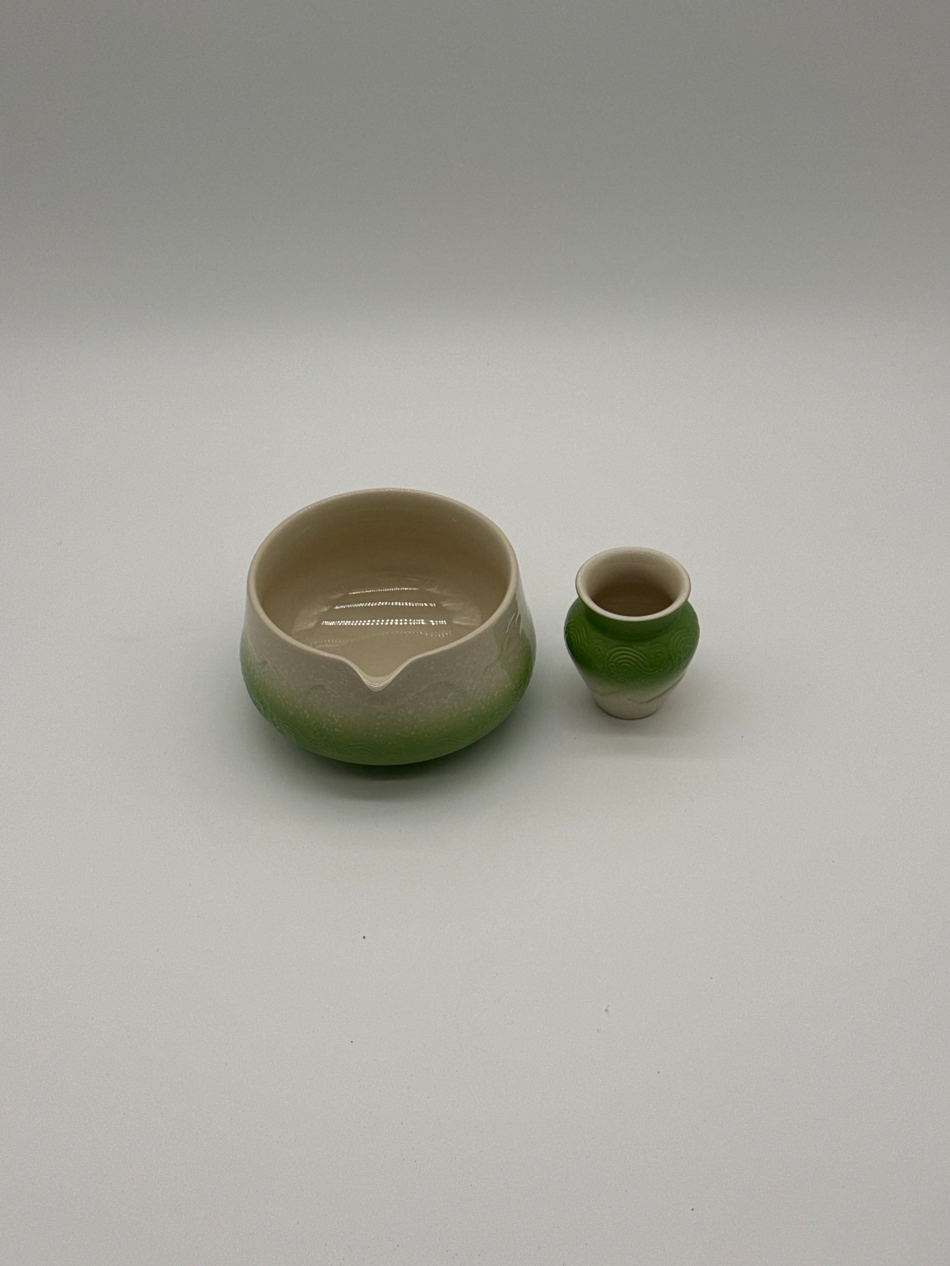TEANAGOO Set Matcha 7 pezzi Elettrodomestico TEANAGOO Set Matcha 7 pezzi - ciotola con beccuccio, frusta, cucchiaio e colino