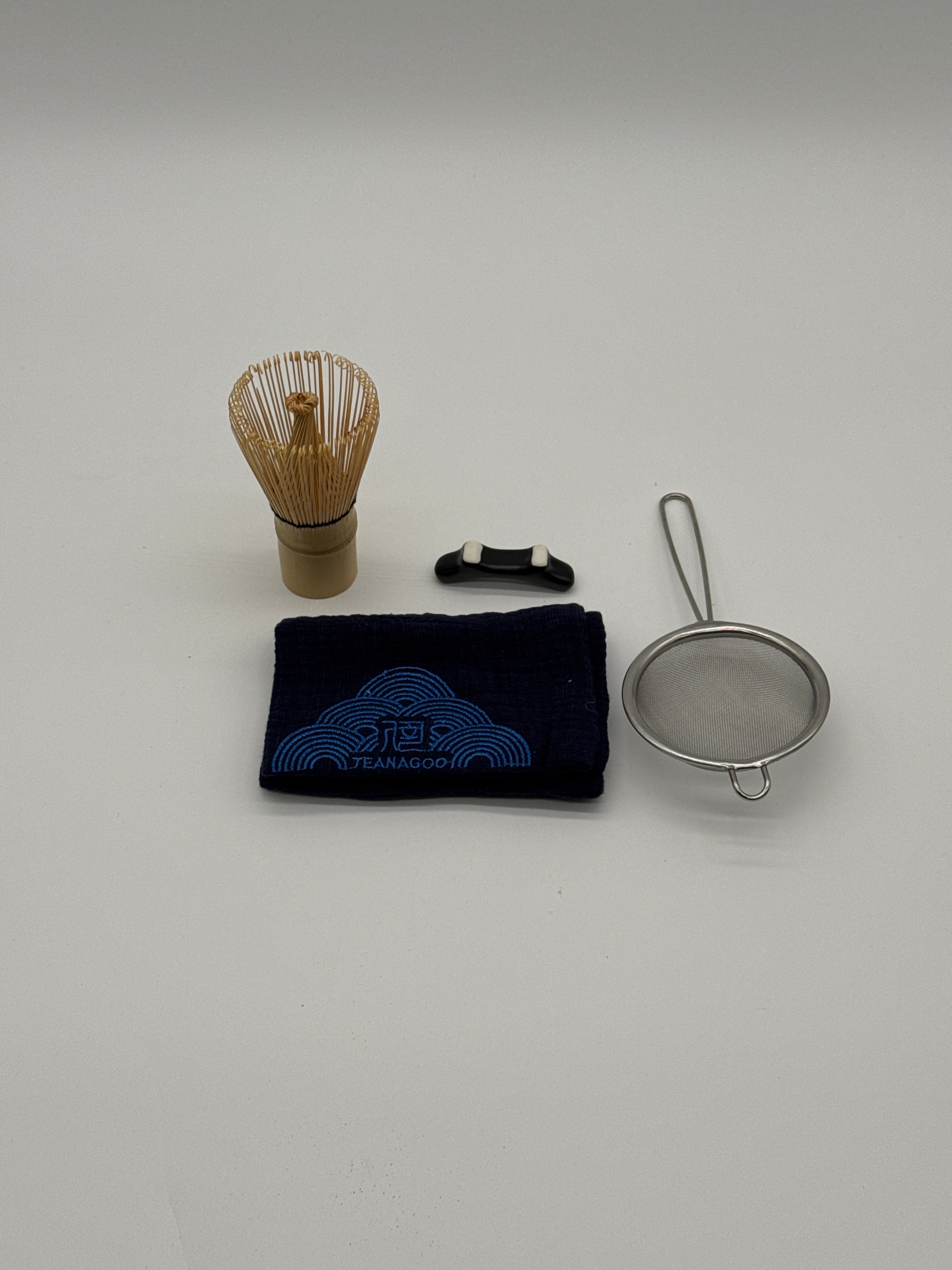 TEANAGOO Set Matcha 7 pezzi Elettrodomestico TEANAGOO Set Matcha 7 pezzi - ciotola con beccuccio, frusta, cucchiaio e colino