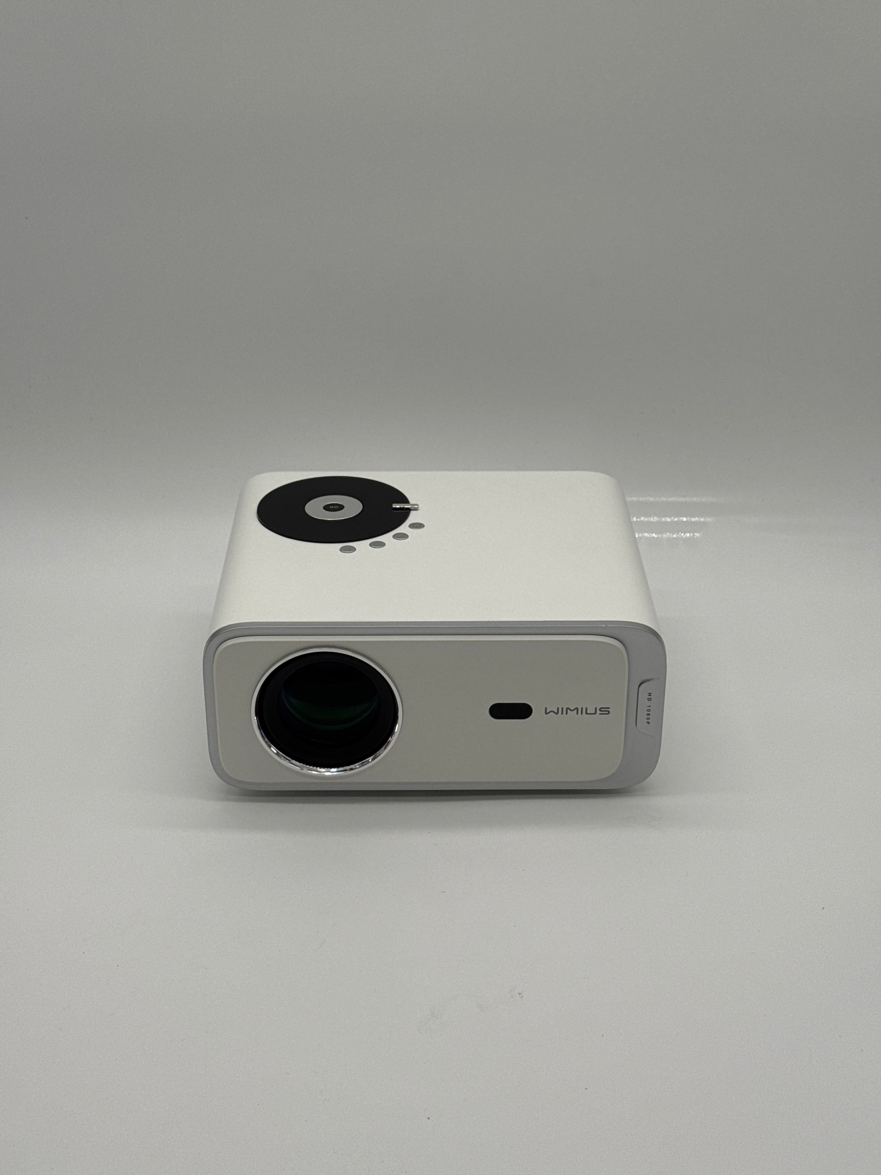 WiMiUS non specificato Cinema Video Cameras WiMiUS Proiettore Home Cinema 1080P (supporto 4K) con Android TV, Wi‑Fi e Bluetoo