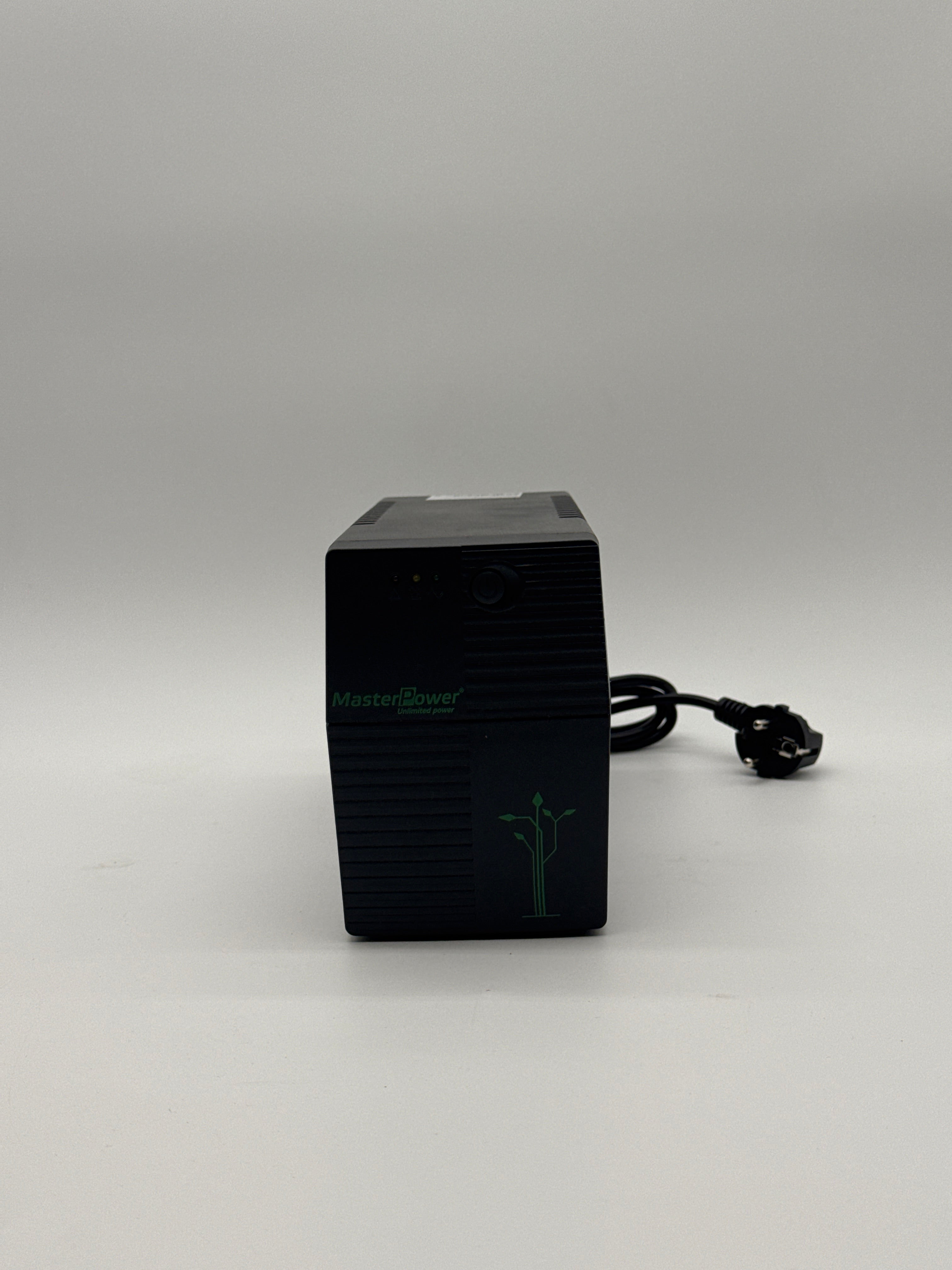 Master Power SAI UPS 650VA 360W Caricabatterie Master Power SAI UPS 650VA (360W) con 2 prese Schuko – Uscita a tensione costa