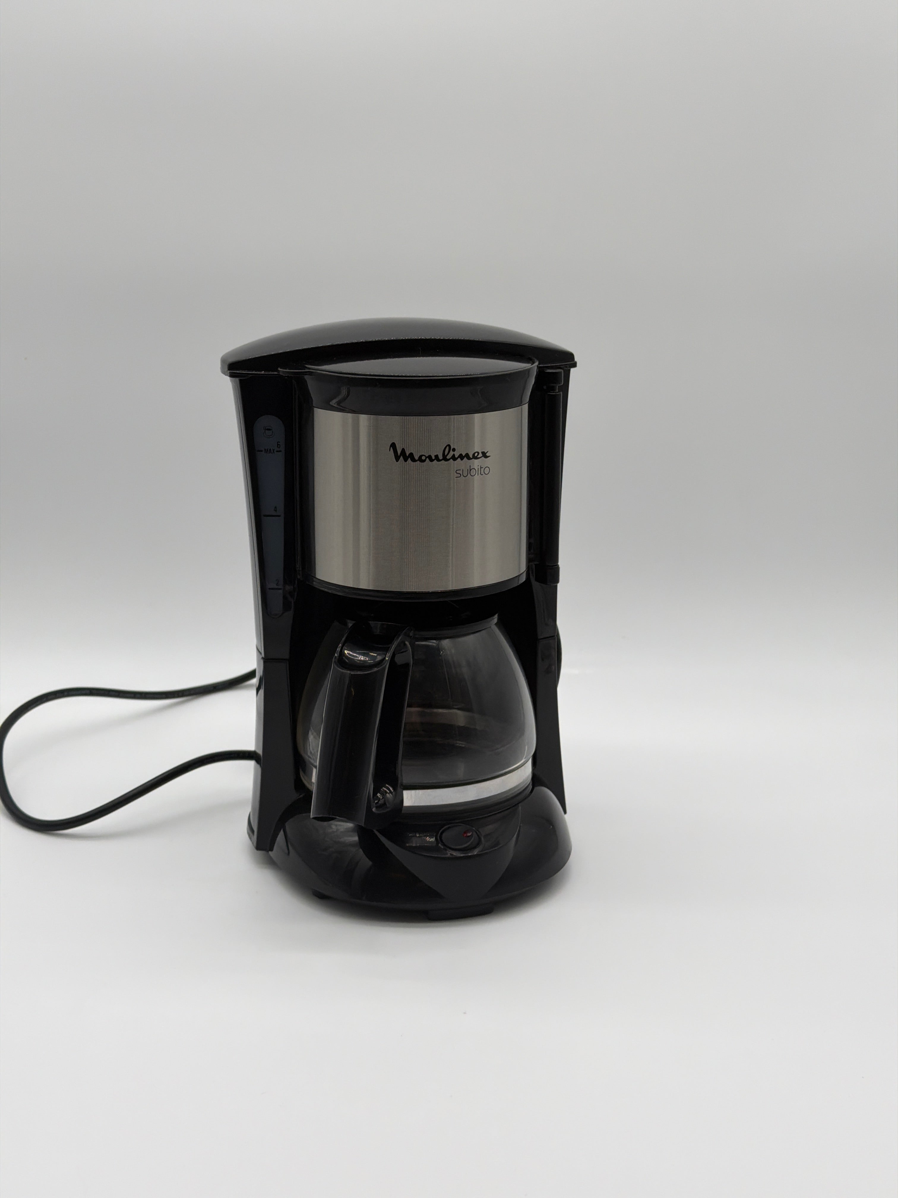 Moulinex Subito FG150813 Elettrodomestico Moulinex Subito FG150813 - Macchina da caffè a filtro 0,6 L (6 tazze) nero/inox
