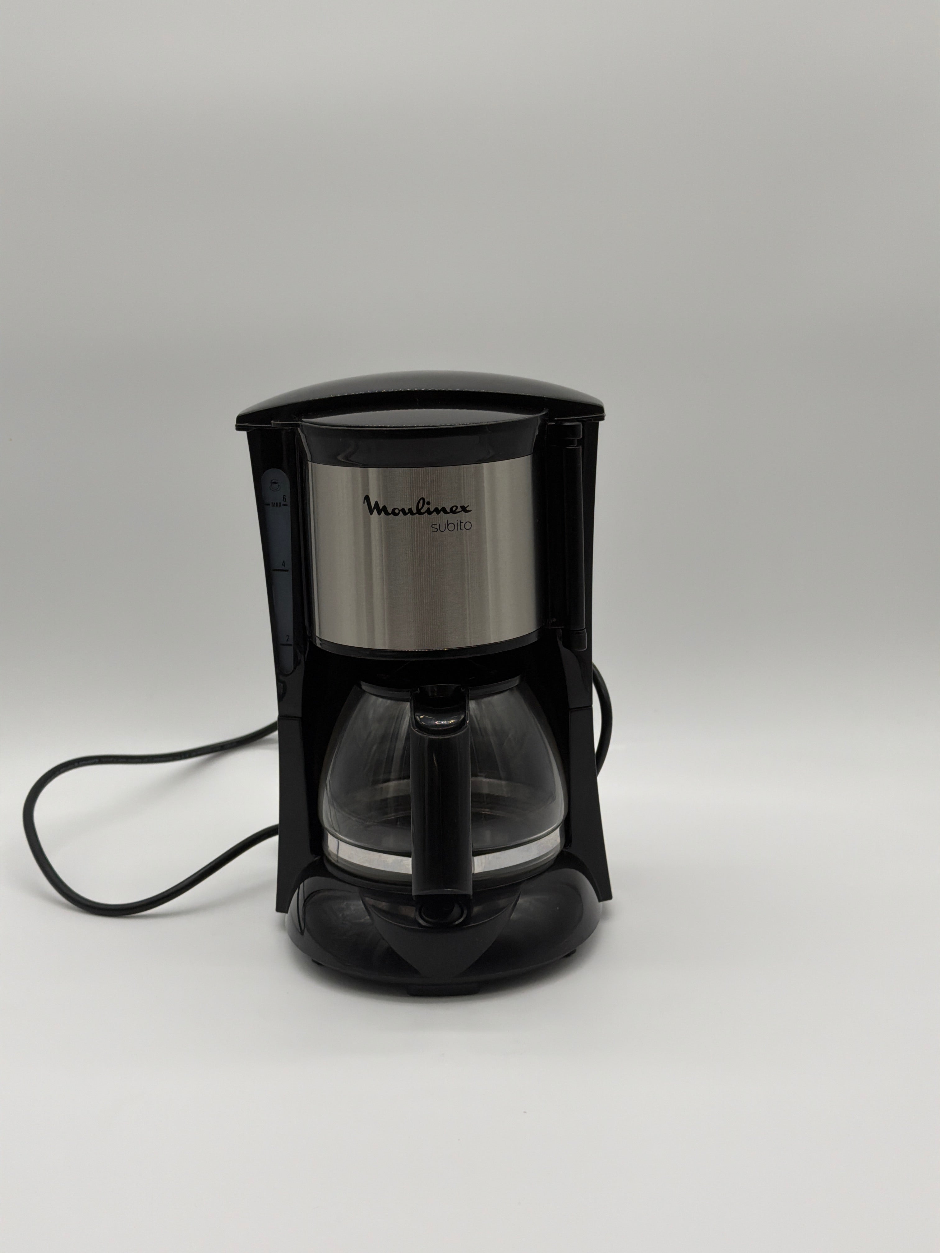 Moulinex Subito FG150813 Elettrodomestico Moulinex Subito FG150813 - Macchina da caffè a filtro 0,6 L (6 tazze) nero/inox