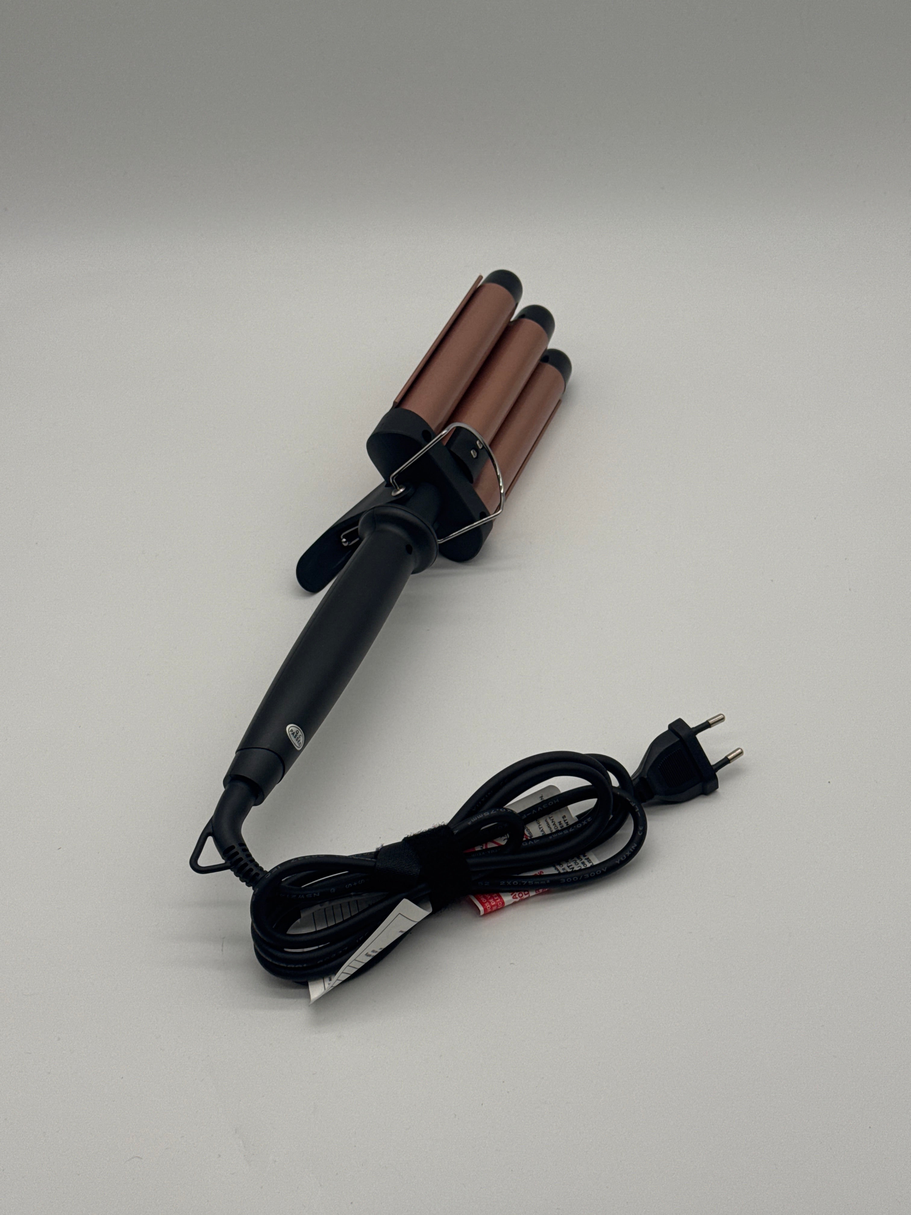 BESTOPE MIX Curling Irons Piastra Onde 22mm BESTOPE MIX - Ferro Arricciacapelli a 3 Tubi in Ceramica