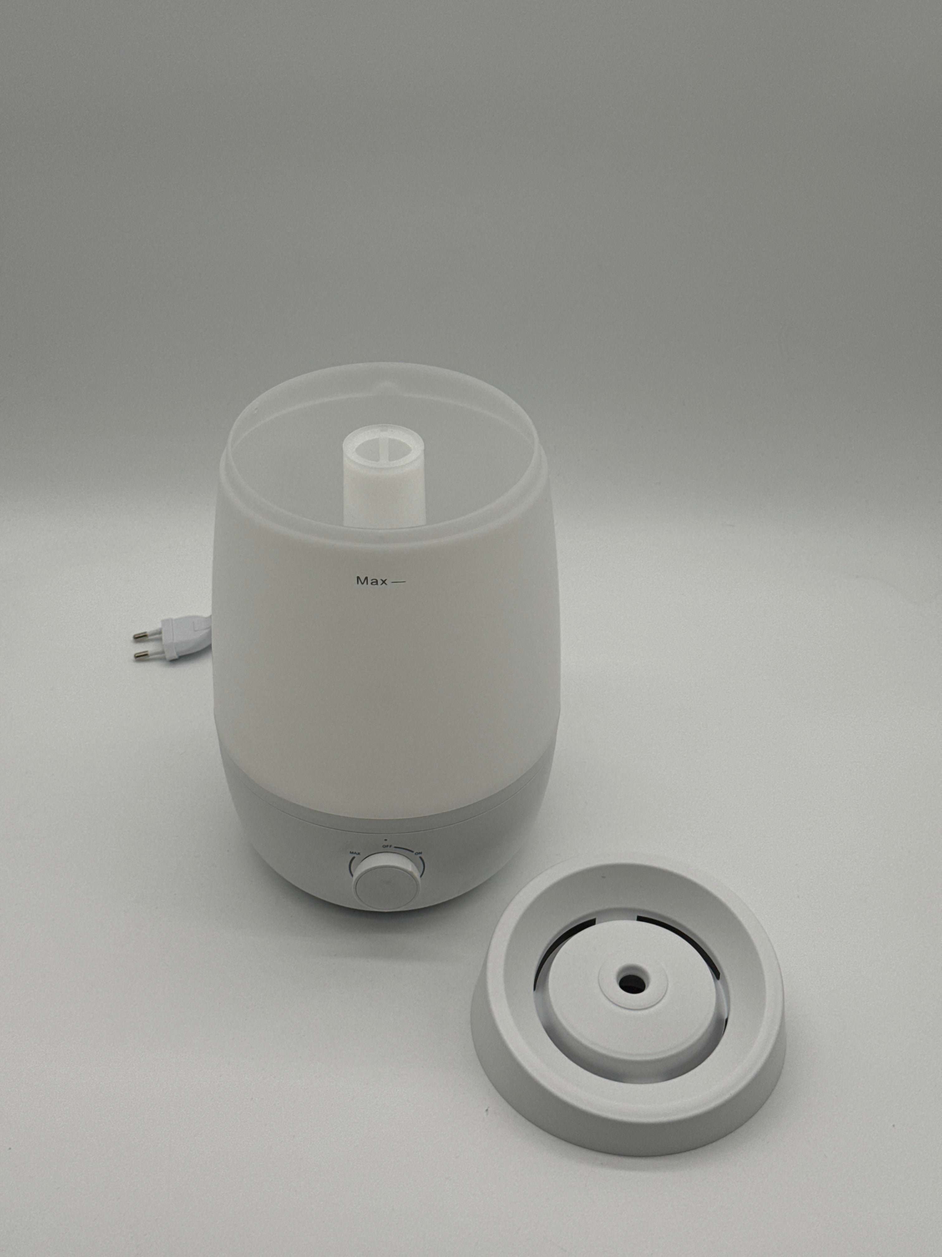 AROEVE 2,5L Humidificateur d'air Retractable Gates AROEVE Umidificatore d'aria 2,5 L - 250 ml/h, Diffusore oli, Silenzioso Bi