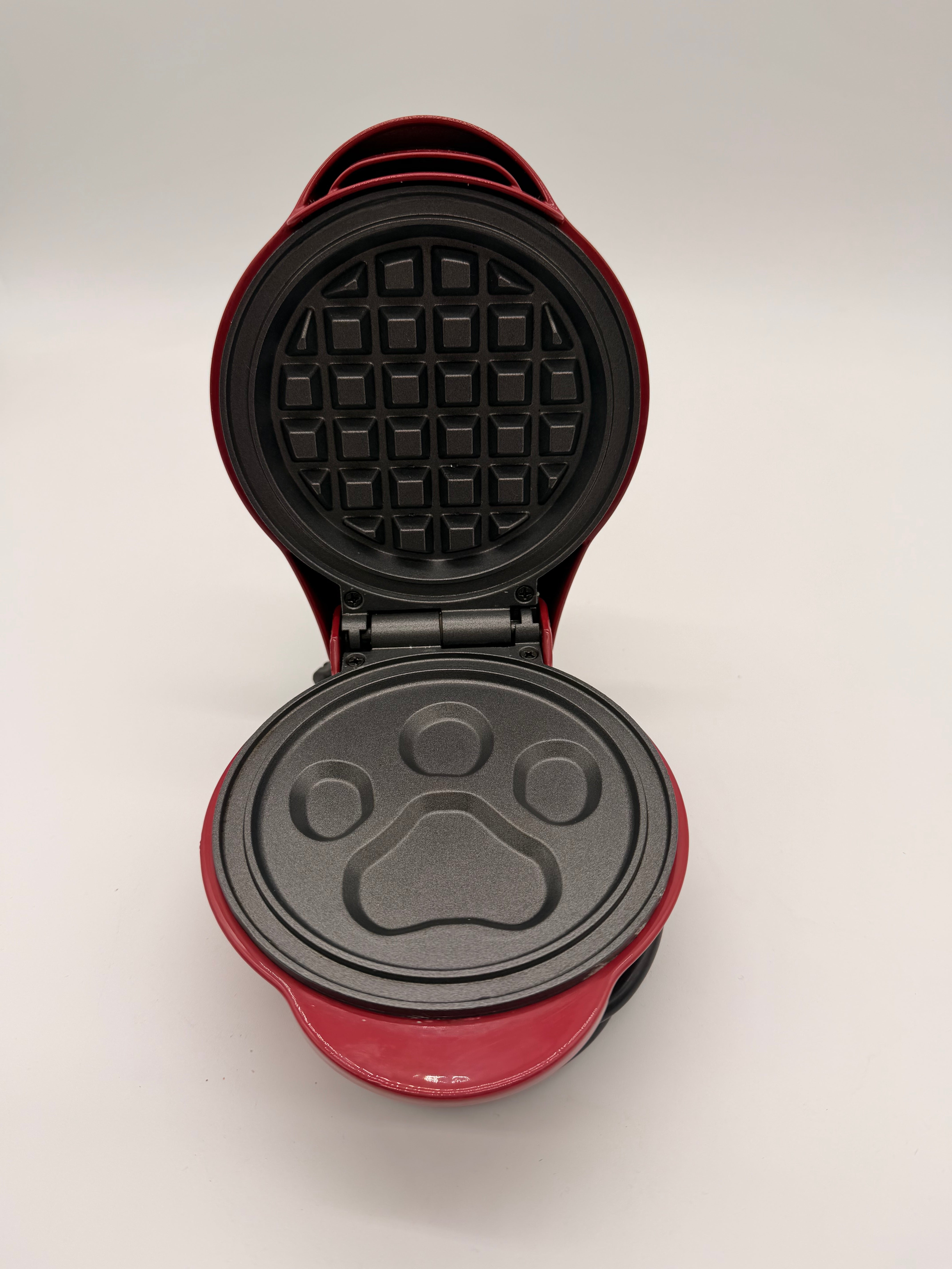 Paw Patrol Mini Waffeleisen Paw Patrol Elettrodomestico Mini piastra per waffle Paw Patrol Ø 10 cm, rossa