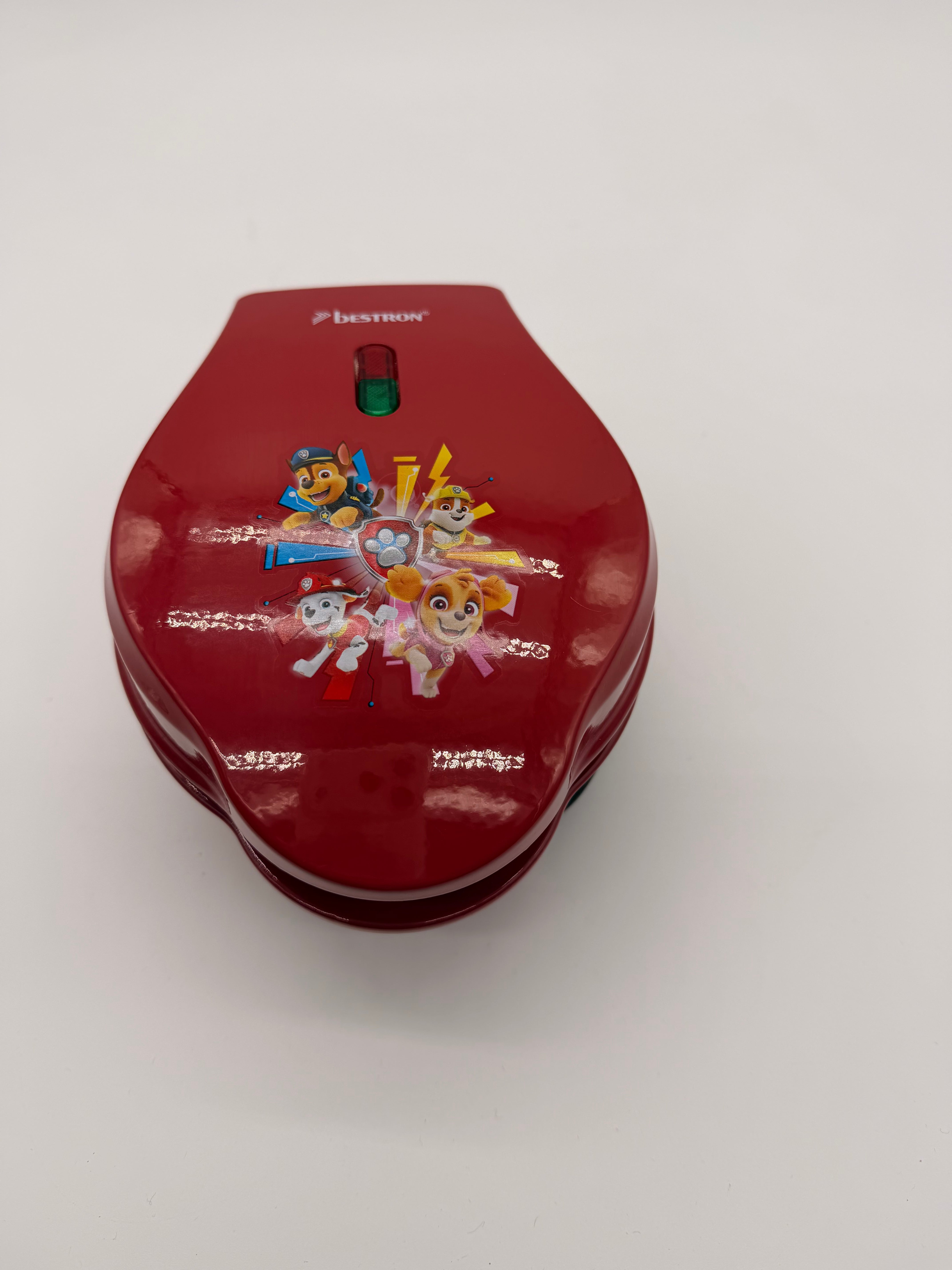 Paw Patrol Mini Waffeleisen Paw Patrol Elettrodomestico Mini piastra per waffle Paw Patrol Ø 10 cm, rossa
