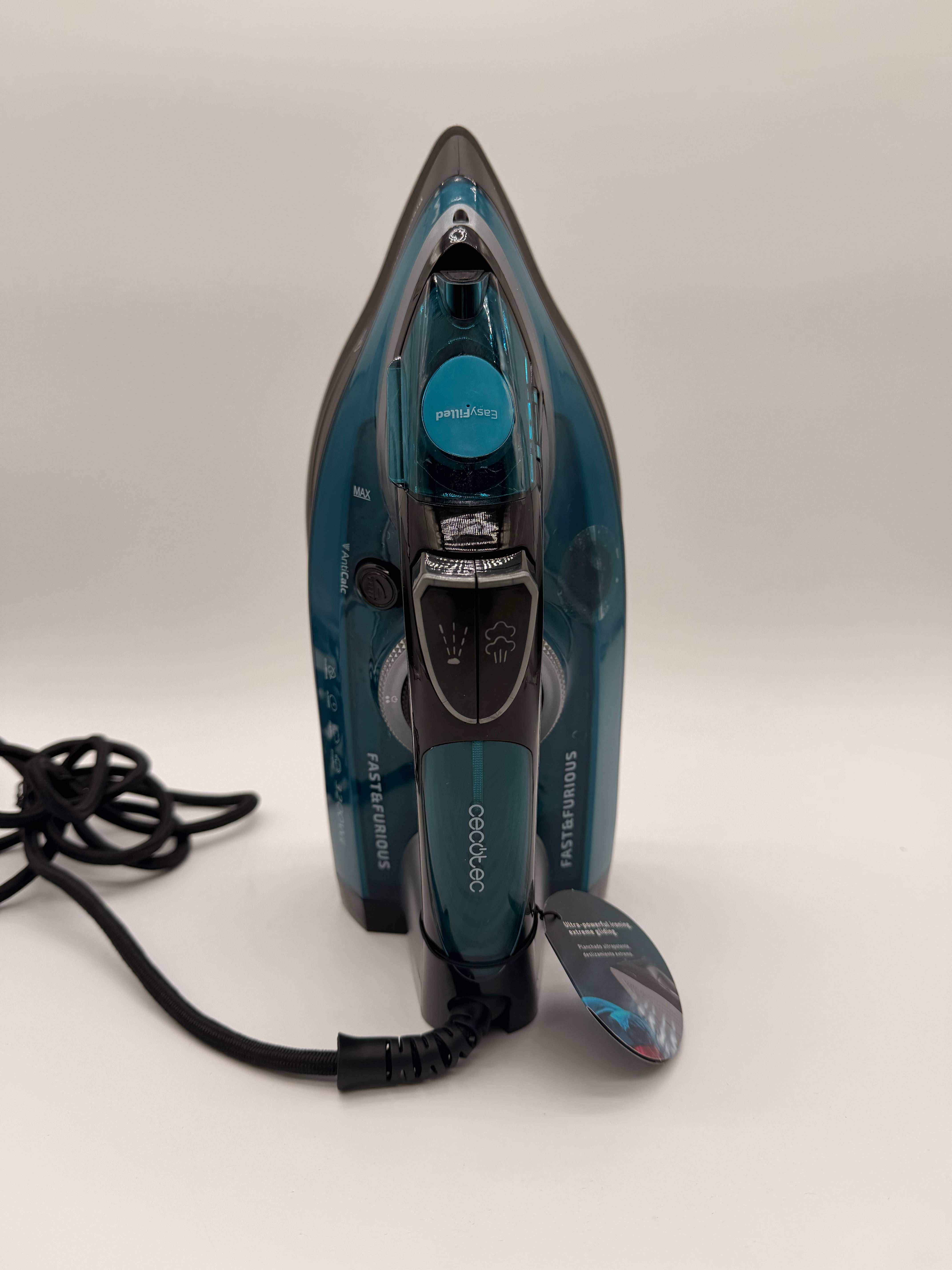 Cecotec Fast&Furious 5060 Ultra Steam Iron Cecotec Fast&Furious 5060 Ultra Steam - Ferro da stiro a vapore 3200W