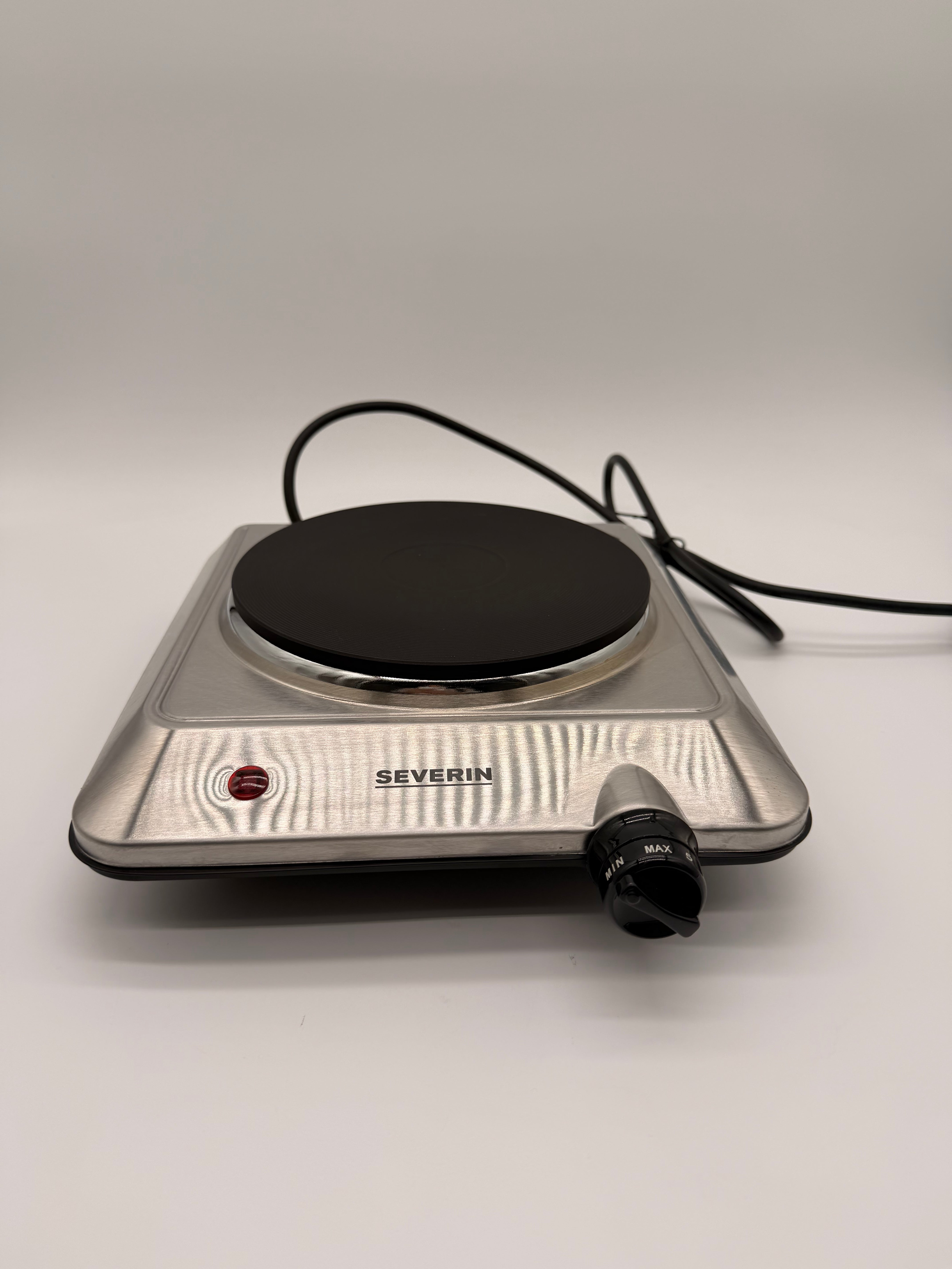 SEVERIN KP 1092 Hot Plates SEVERIN KP 1092 piastra elettrica 1.500 W, 18 cm, acciaio inox, regolazione continua