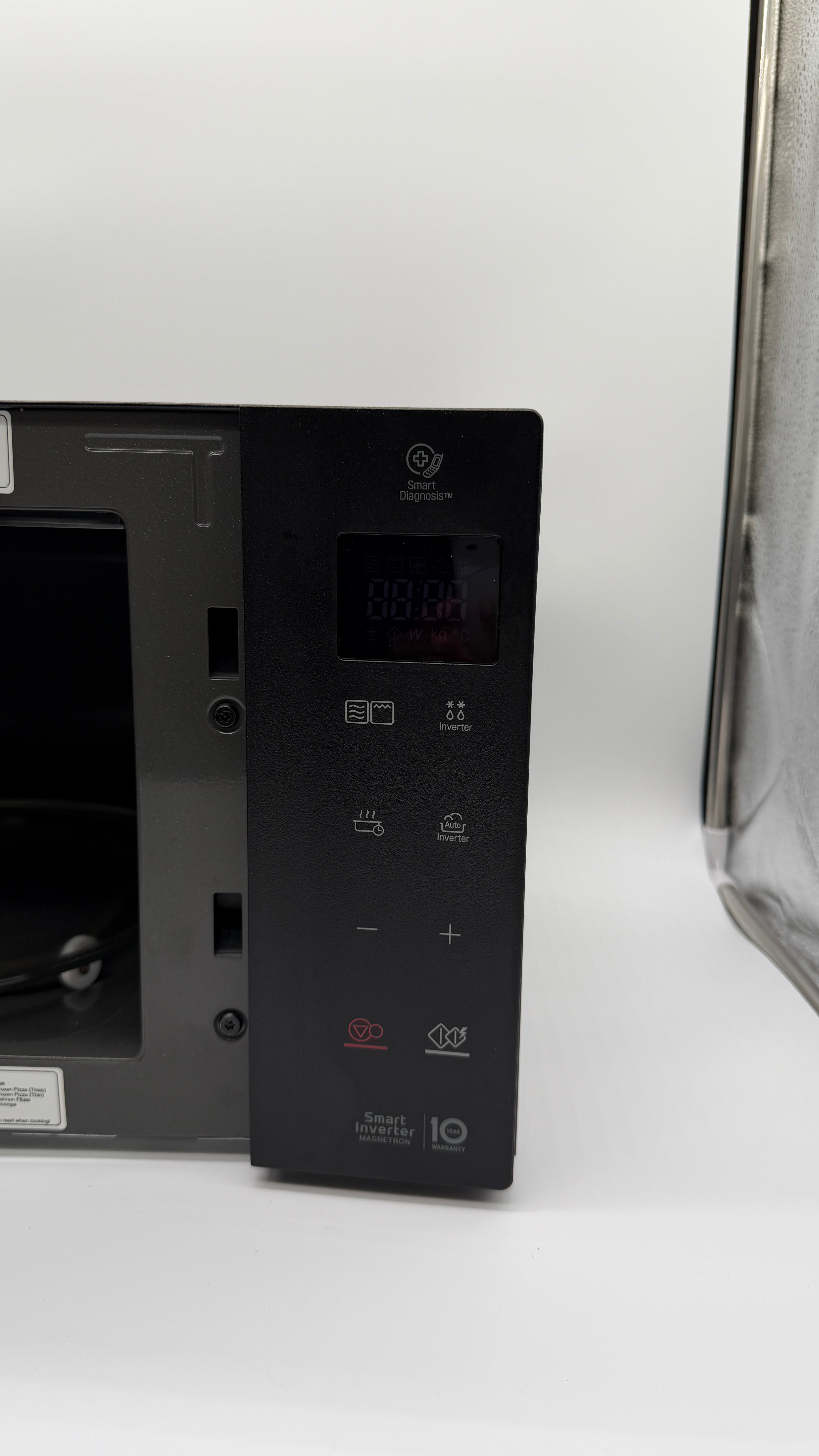 LG Oven & Grill Cleaners LG MH6535GIS Microonde con Grill 25 L, 1000 W, display digitale (nero)