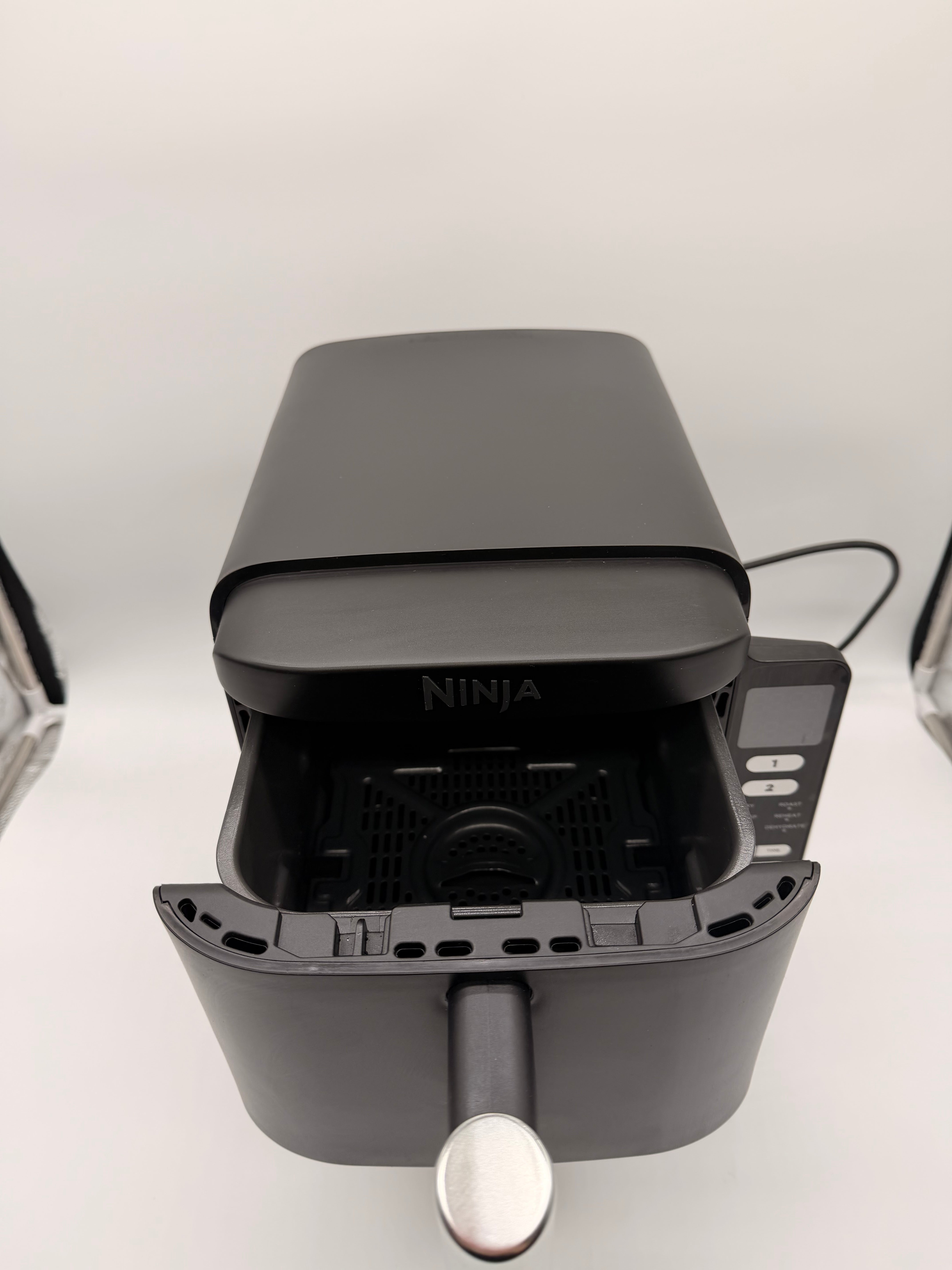 Ninja Electric Cookware Ninja Double Stack Air-Fryer, Friteuse verticale sans huile à 2 tiroirs, 4 niveaux cuisson, 2 tiroirs