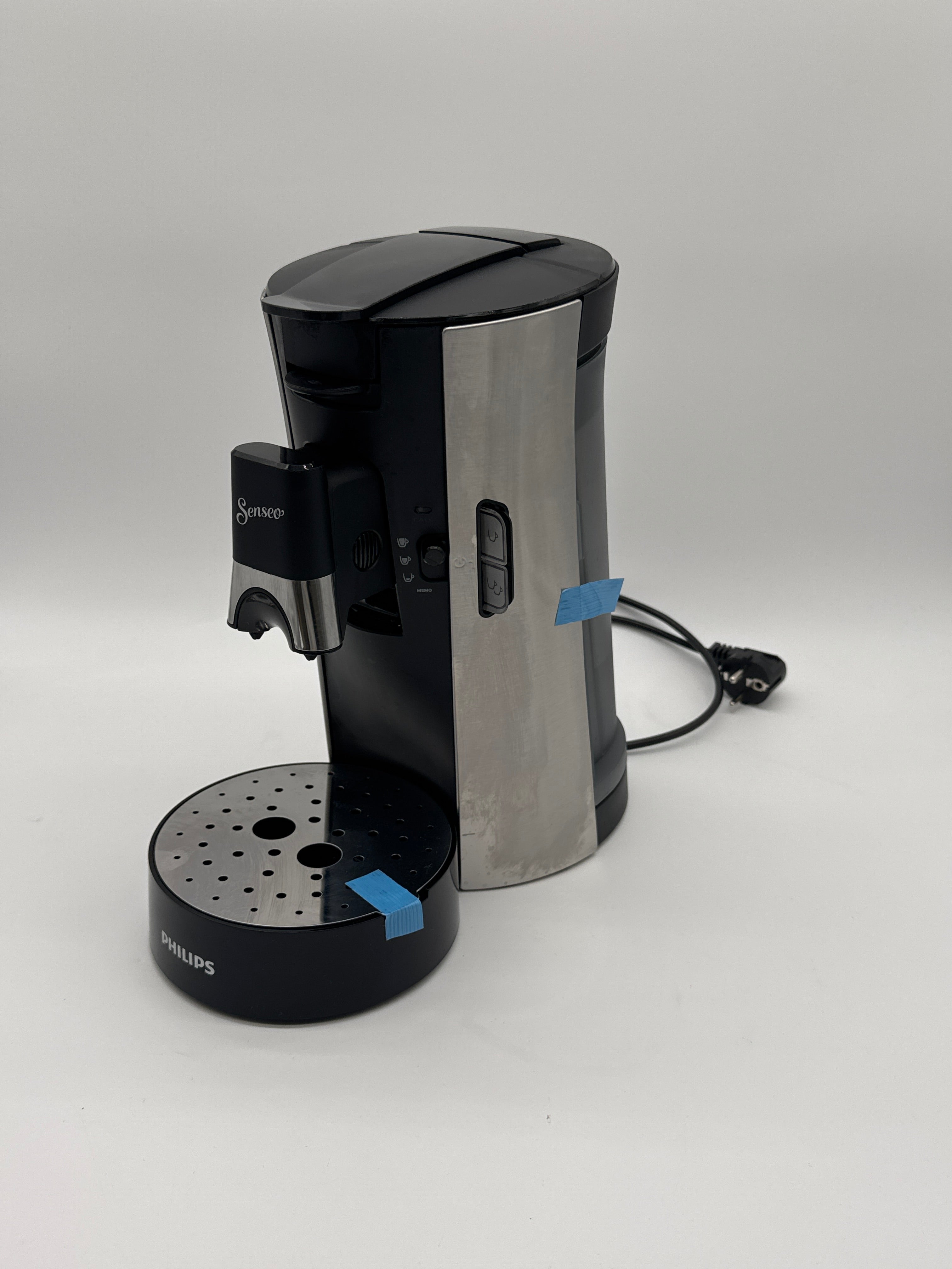 Philips Steamer verticale Philips Senseo Select macchina per caffè a cialde con selezione intensità e funzione memo (CSA250/1