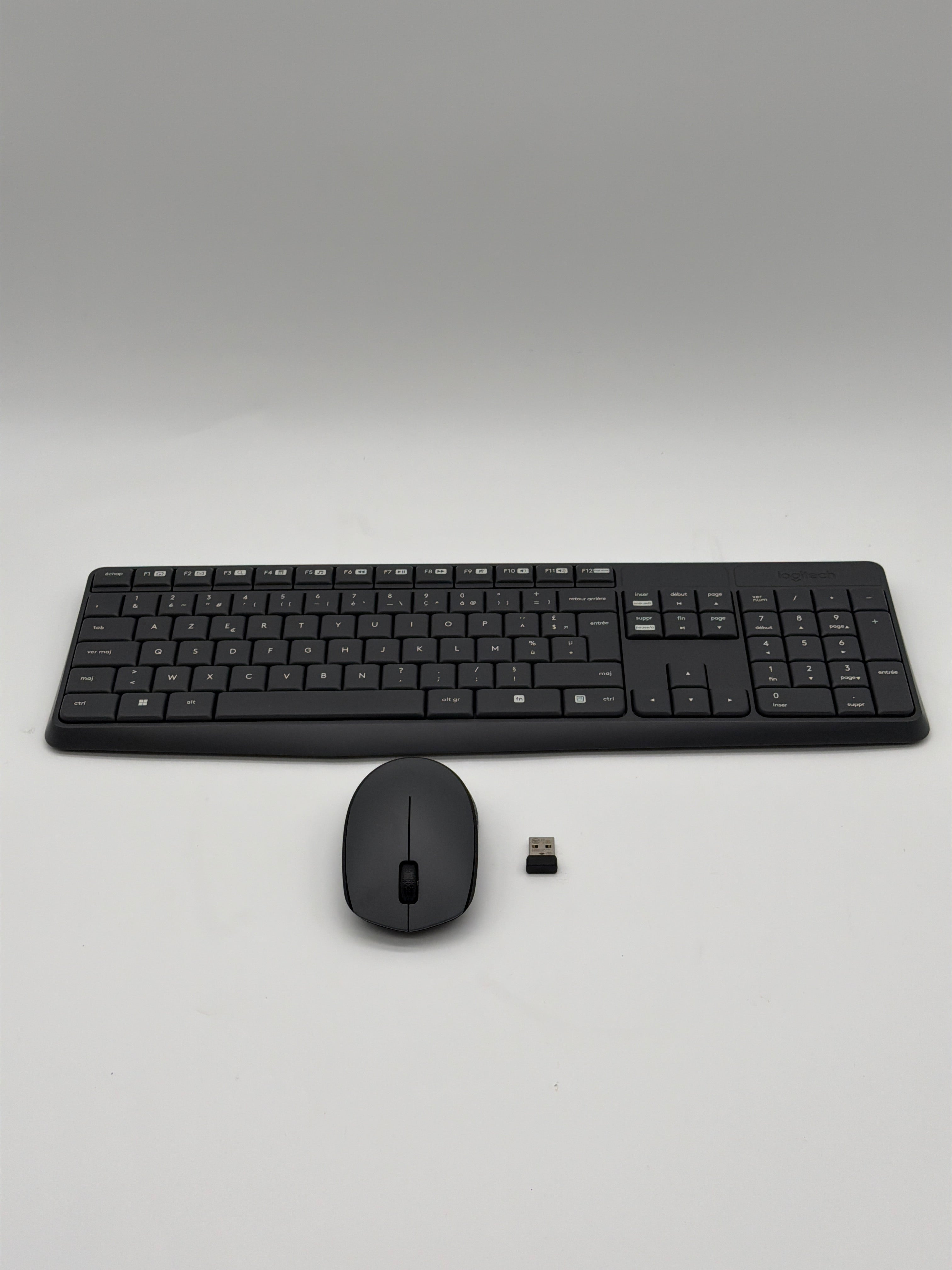 Logitech Mouse Logitech MK235 Combo Tastiera Mouse Wireless AZERTY | Garanzia 24 mesi