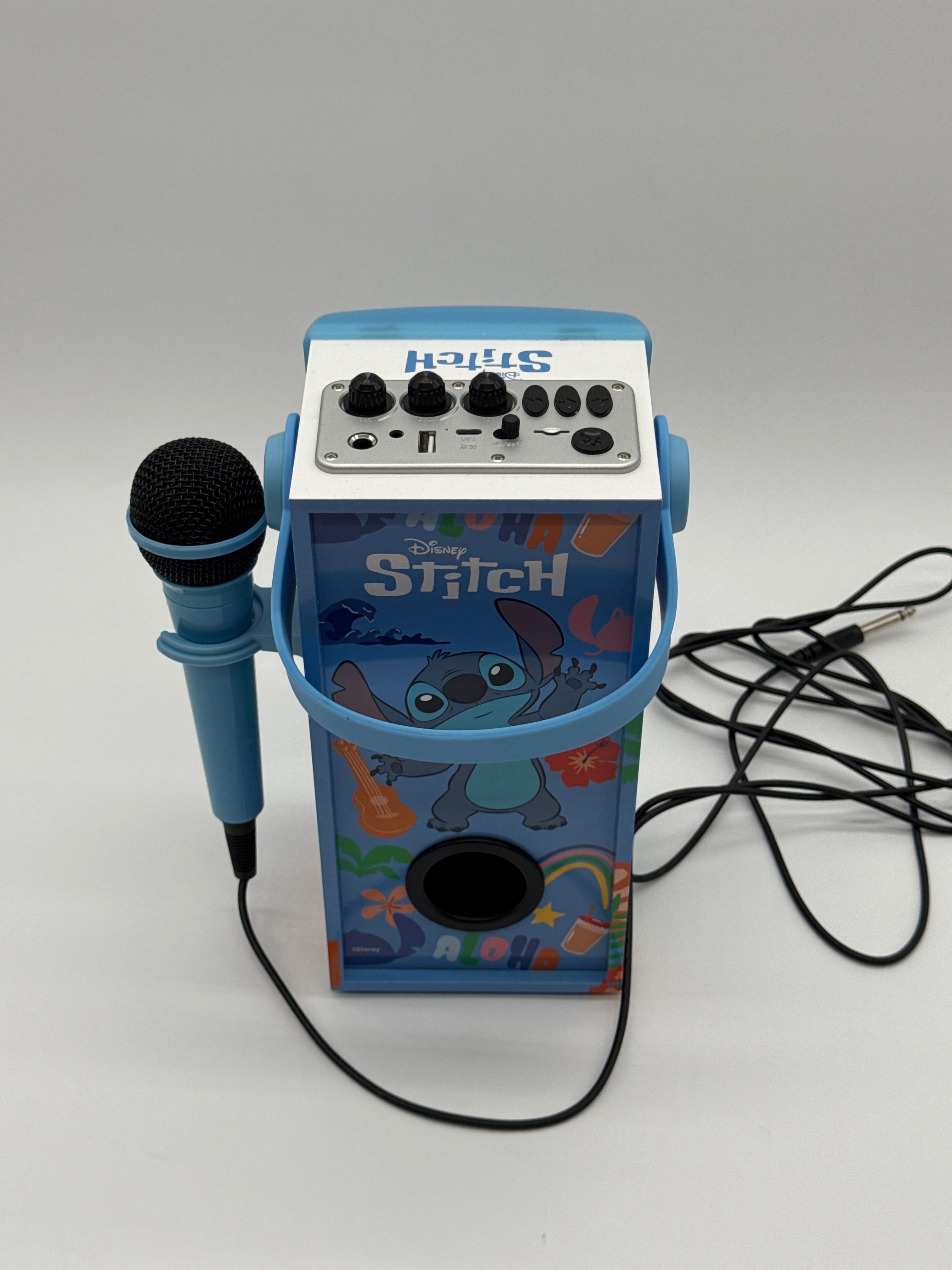 Lexibook Hair Dryers Lexibook Disney Stitch - Speaker Bluetooth portatile con luci multicolore