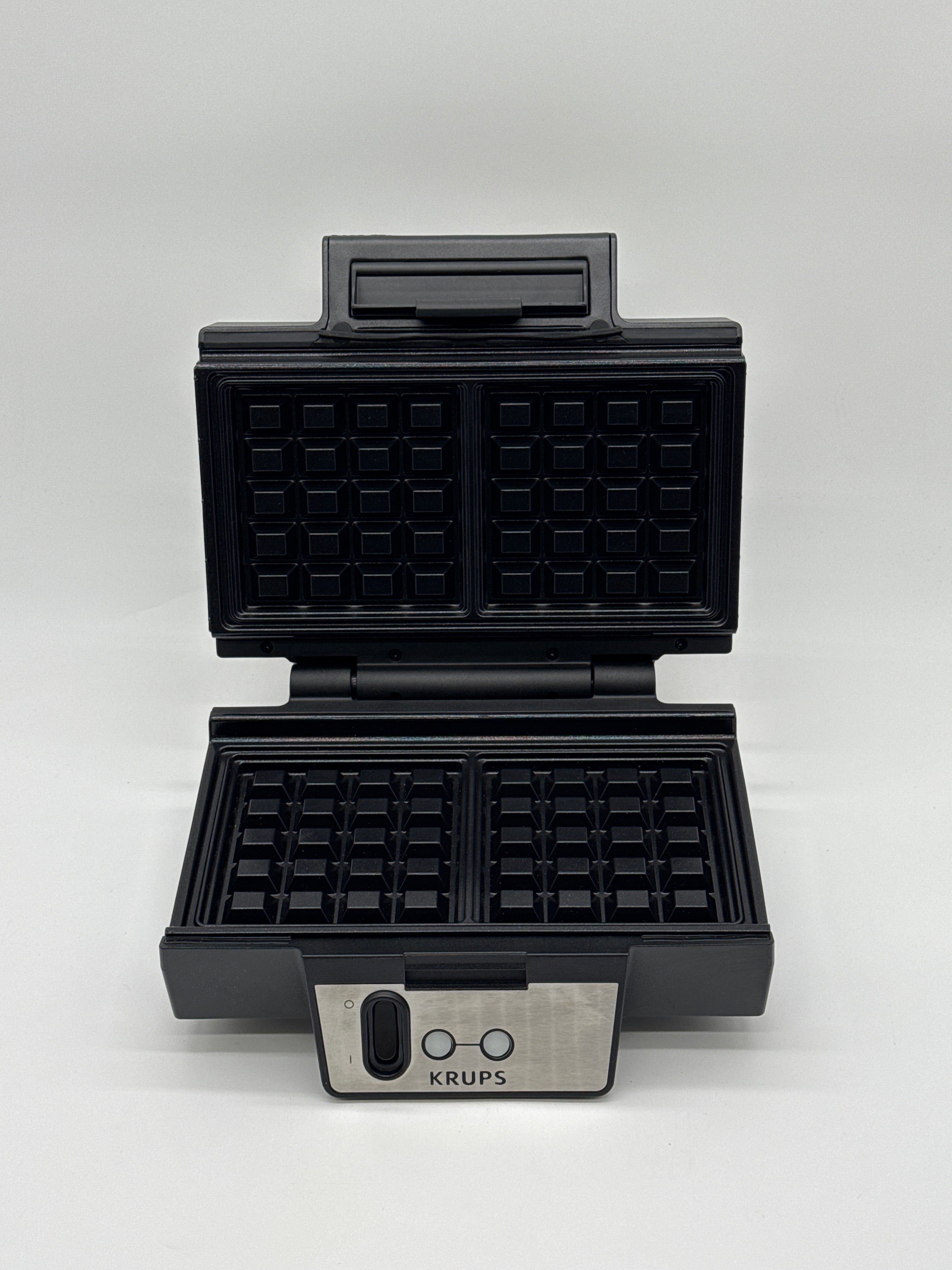Krups FDK261 Food Storage Bins Krups FDK261 Iconic Macchina per waffle, 850 W, nero/acciaio