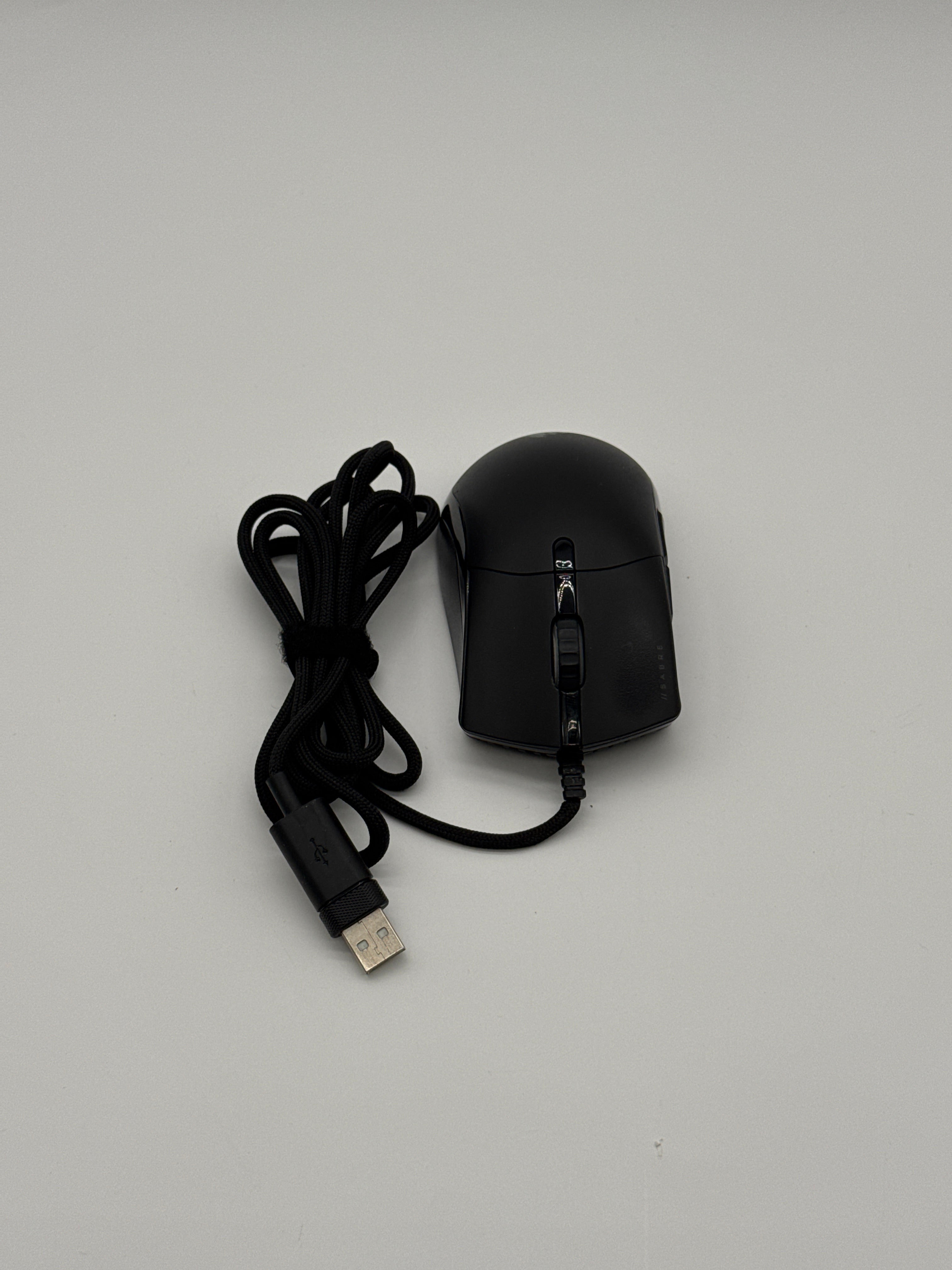 Corsair Sabre RGB Pro Champion Series Videogioco Corsair Sabre RGB Pro Champion Series – Mouse gaming ergonomico nero