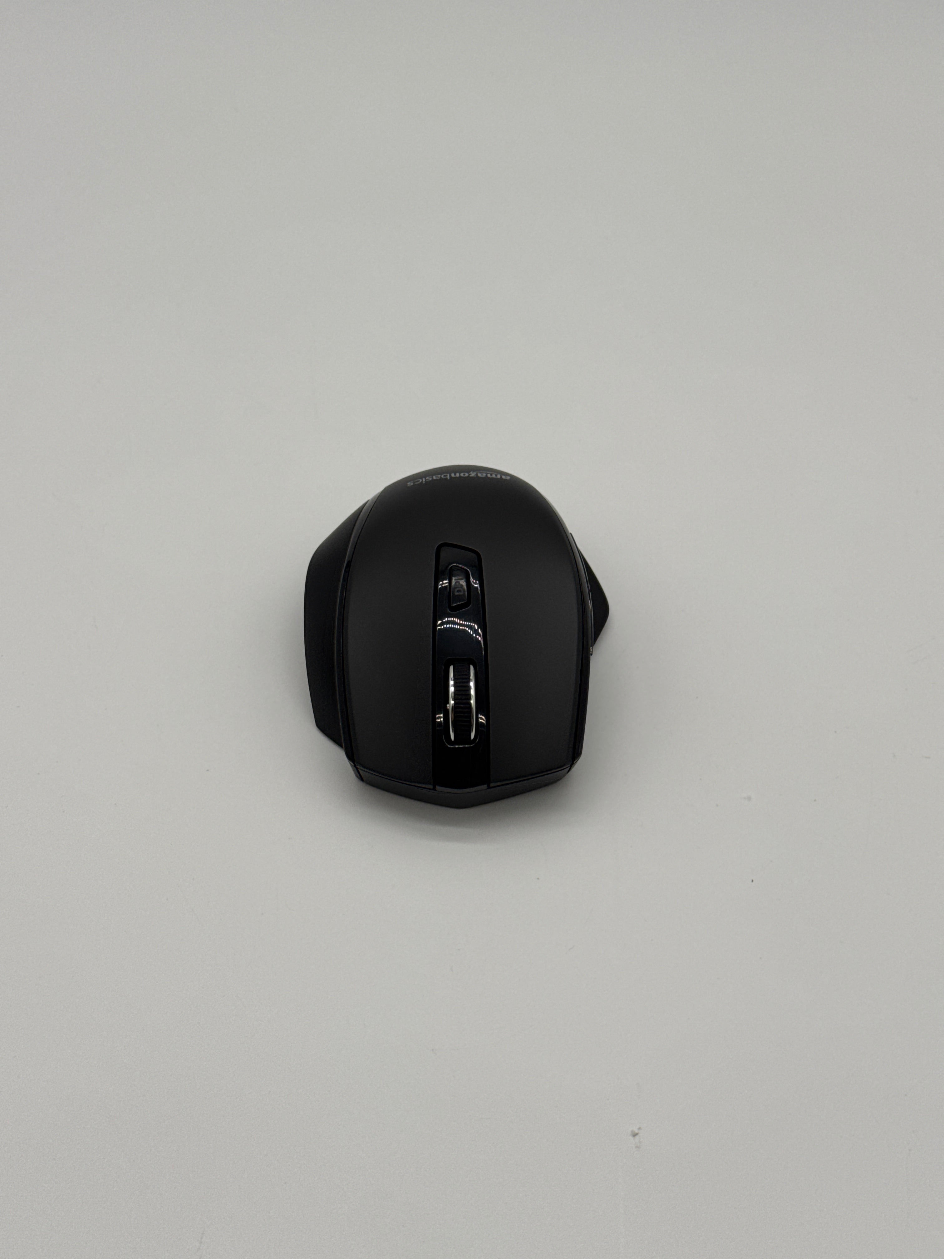 Amazon Basics Ratón inalámbrico ergonómico Mouse Amazon Basics Ratón inalámbrico ergonómico, DPI ajustable, negro
