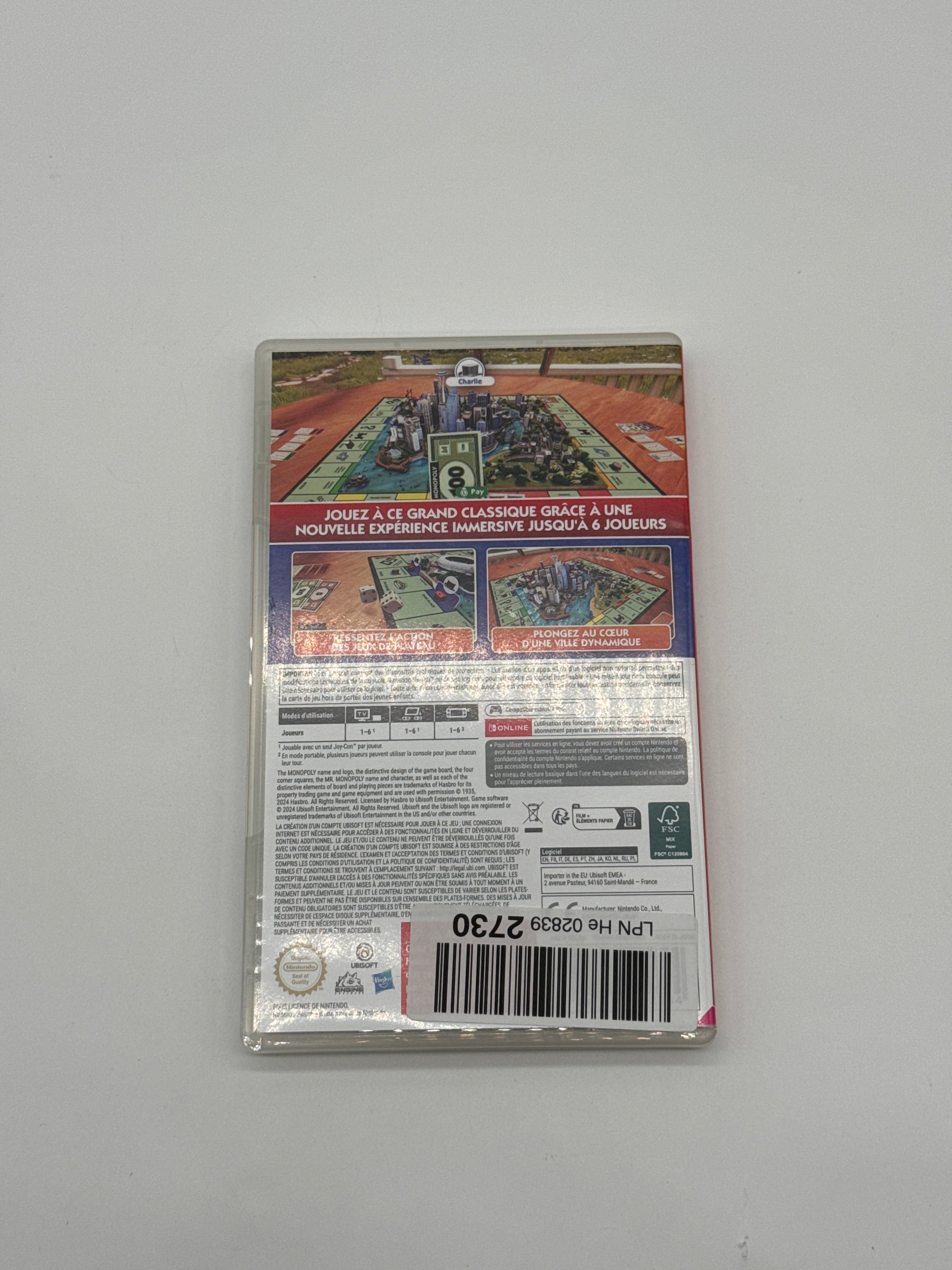 Monopoly 2024 Videogioco Monopoly 2024 per Nintendo Switch (FR)