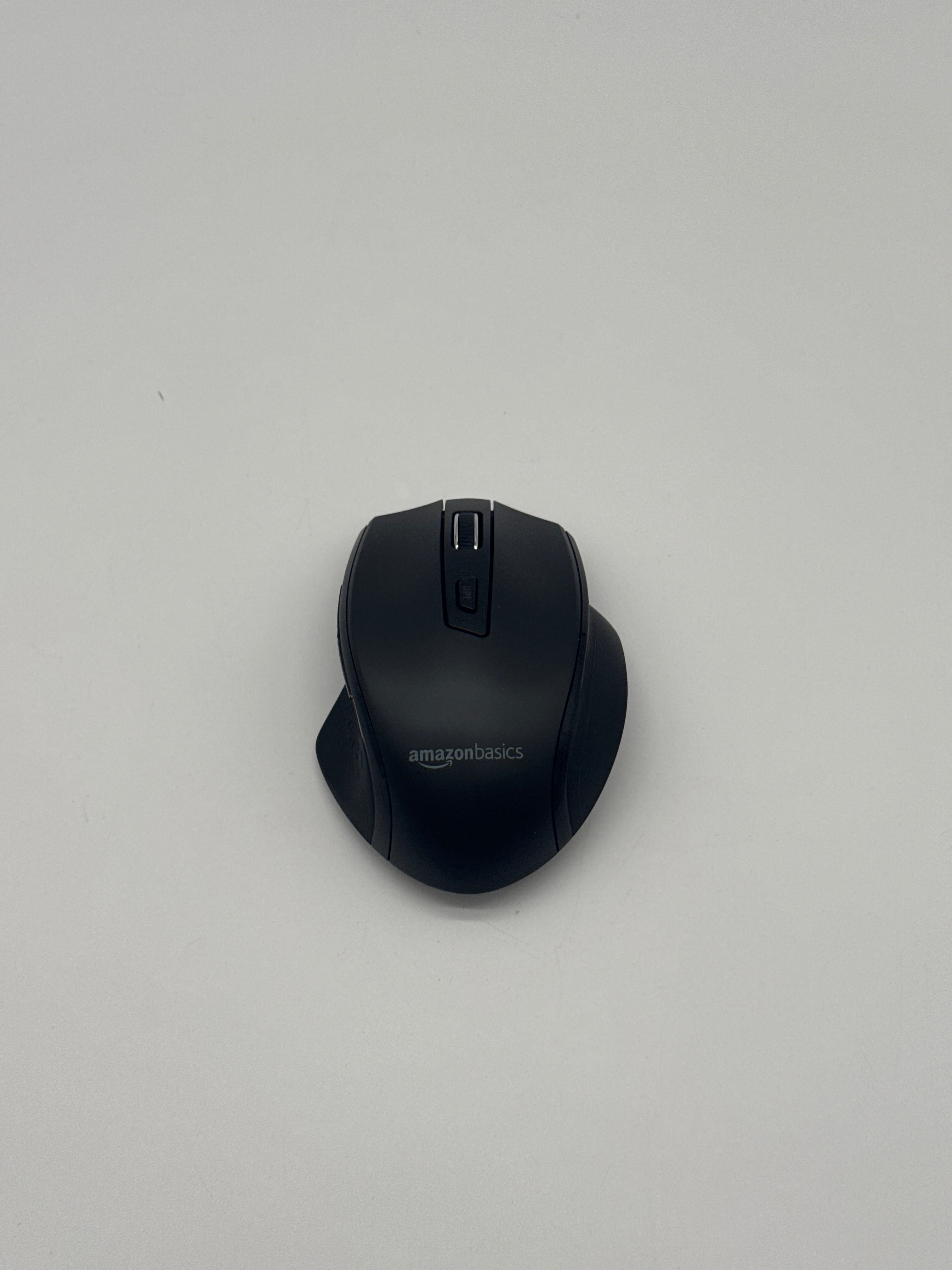 Amazon Basics Ratón inalámbrico ergonómico Mouse Amazon Basics Ratón inalámbrico ergonómico, DPI ajustable, negro