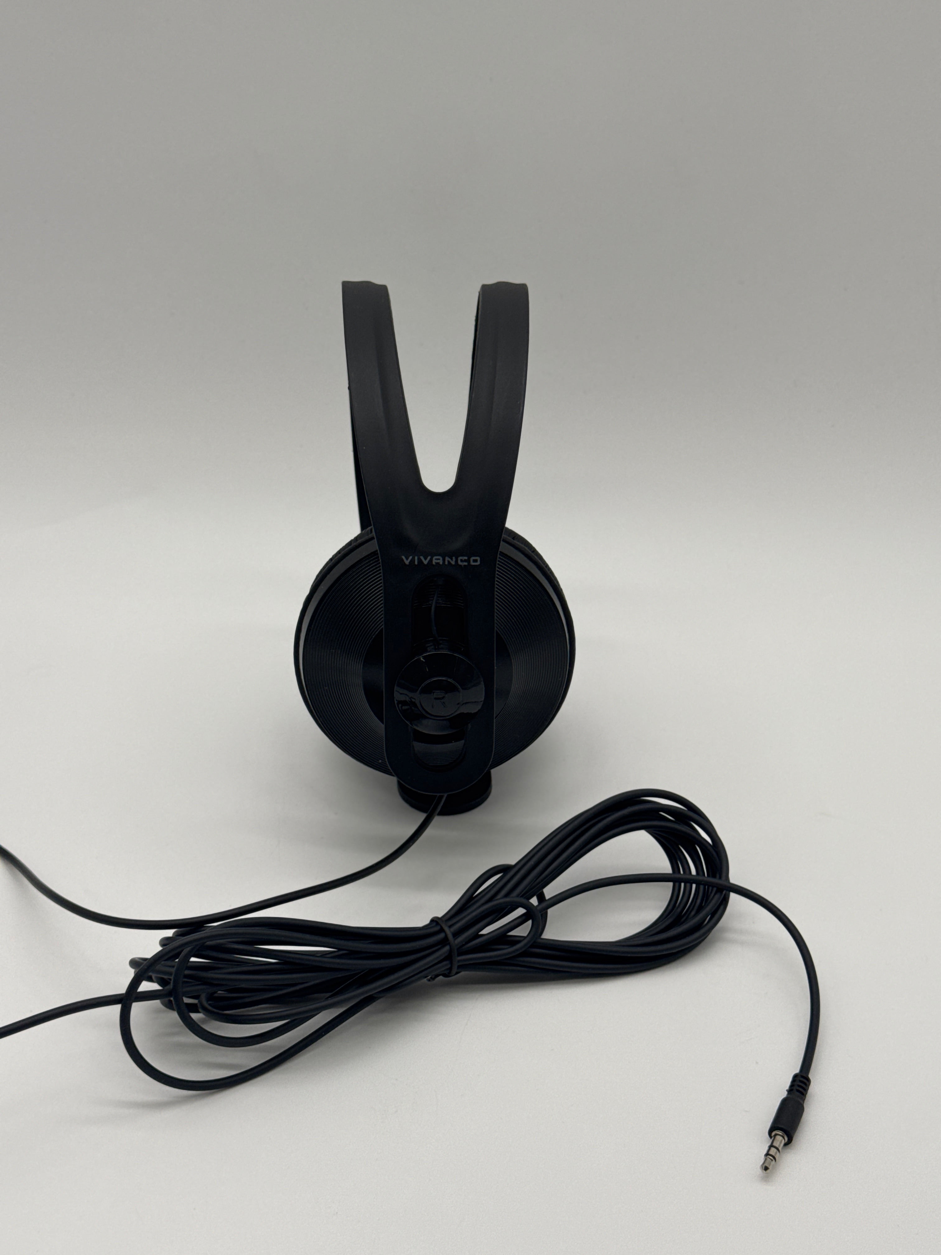 Vivanco SR 97 Over-Ear Headphones Vivanco SR 97 cuffie TV stereo over-ear con jack 3,5 mm, cavo 5 m