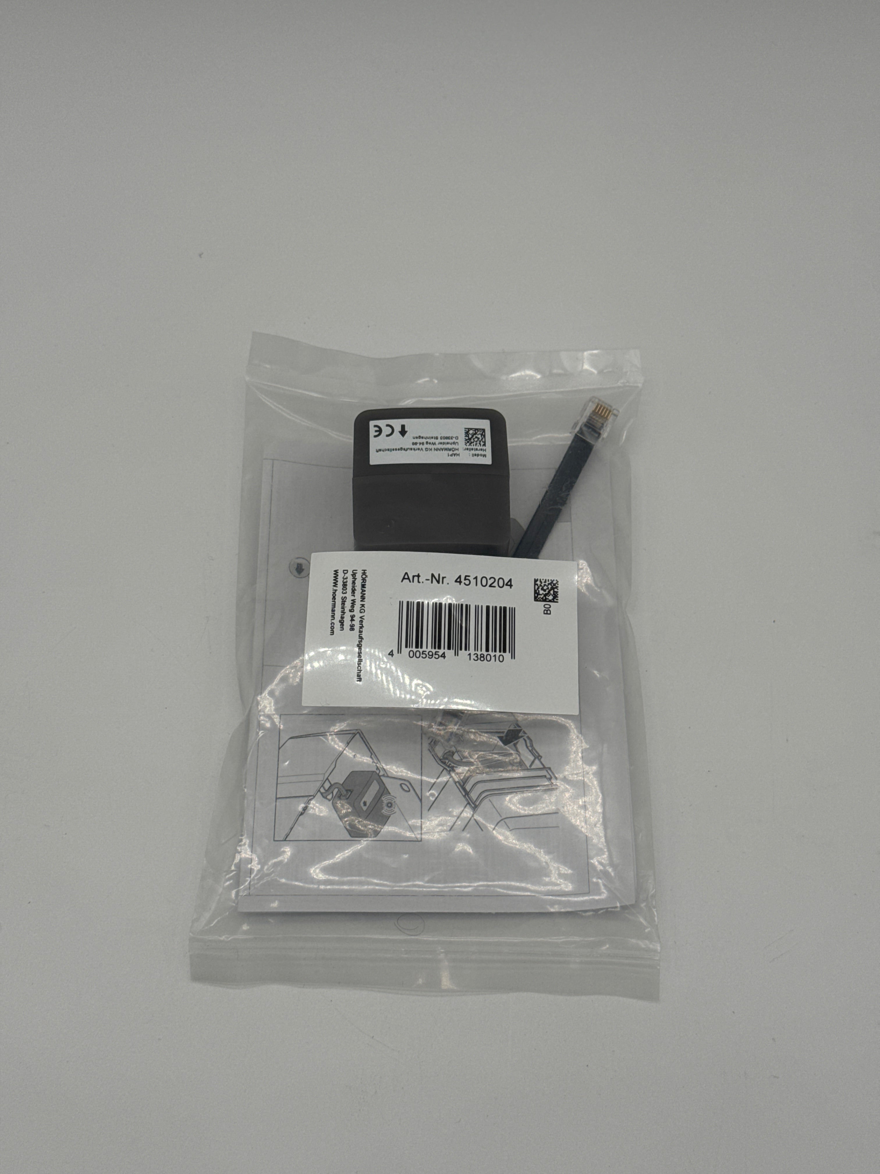 Hörmann WLAN-Gateway 4510910 Automation Control Modules Hörmann WLAN-Gateway 4510910 per apertura porte garage (24 V, bianco)
