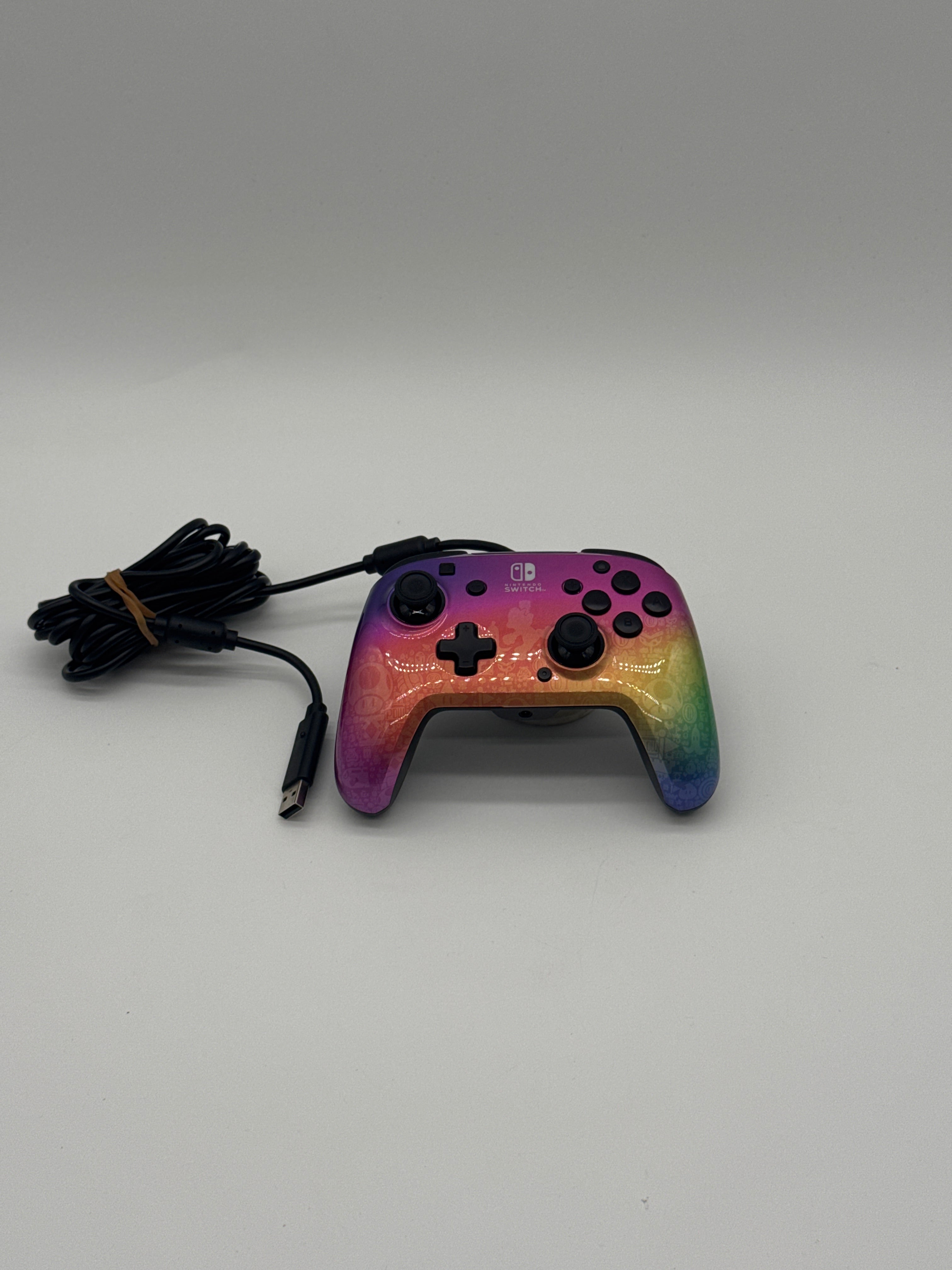 PDP Rematch Wired Controller Star Spectrum Buttons PDP Rematch controller cablato per Nintendo Switch – Star Spectrum (licenz