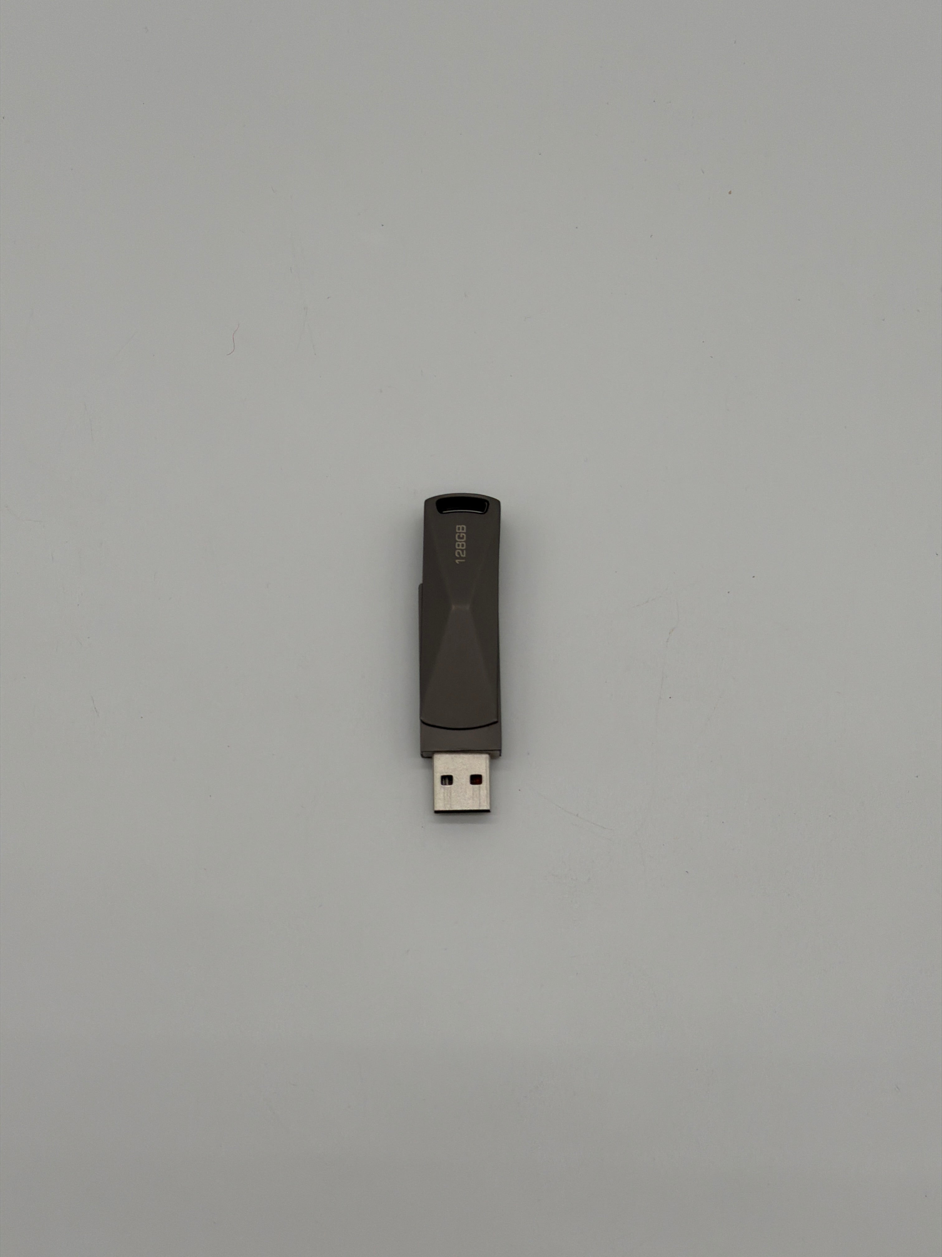 C-Disk USB-C Dual Drive 128GB Hair Dryers C-Disk Chiavetta USB-C Dual Drive 128GB (USB-C/USB-A 2.0) - Grigio