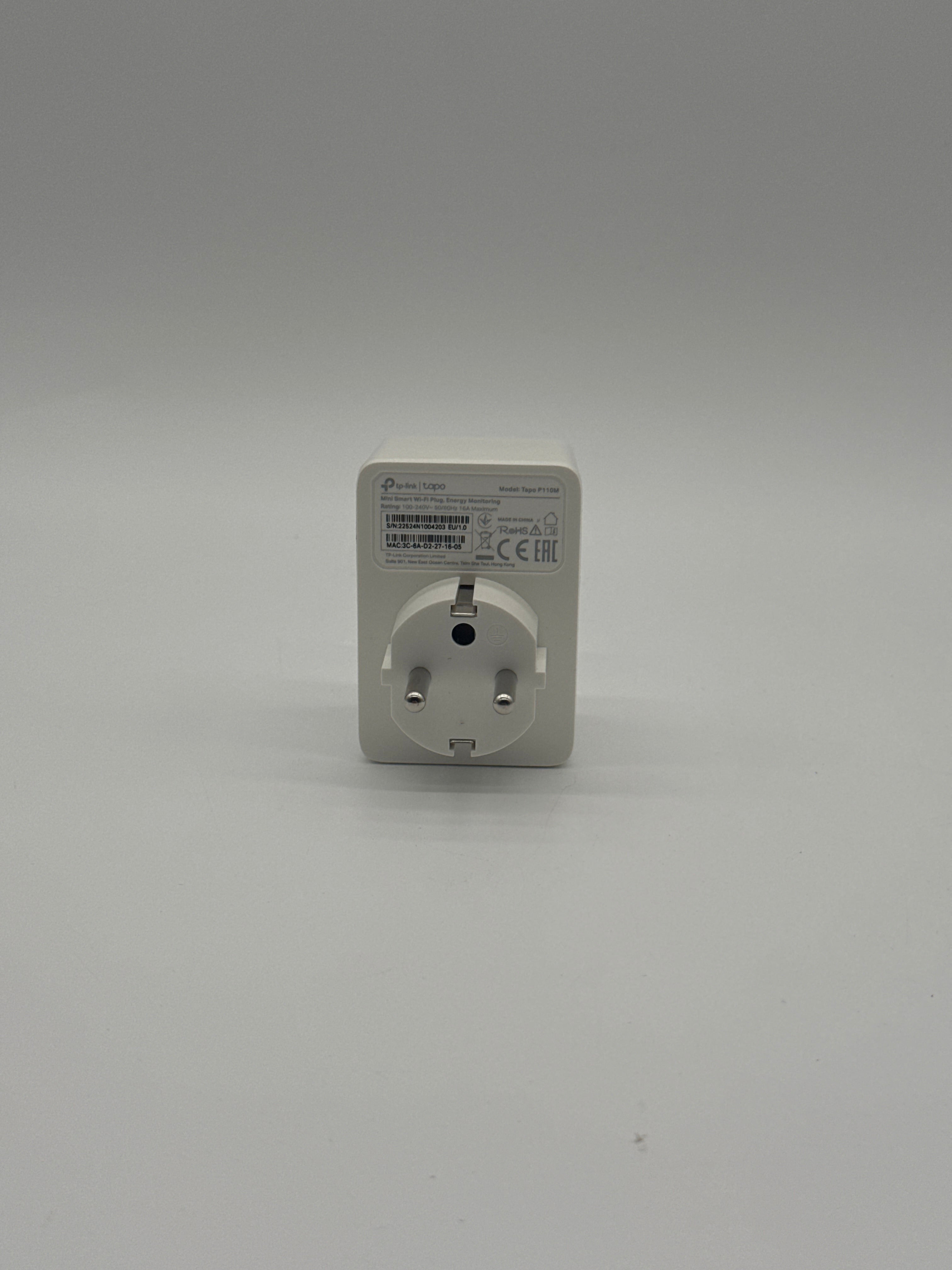 Tapo P110M Energy Management Kits Tapo P110M Presa smart Wi‑Fi Matter con monitoraggio consumi 16A (Type F)