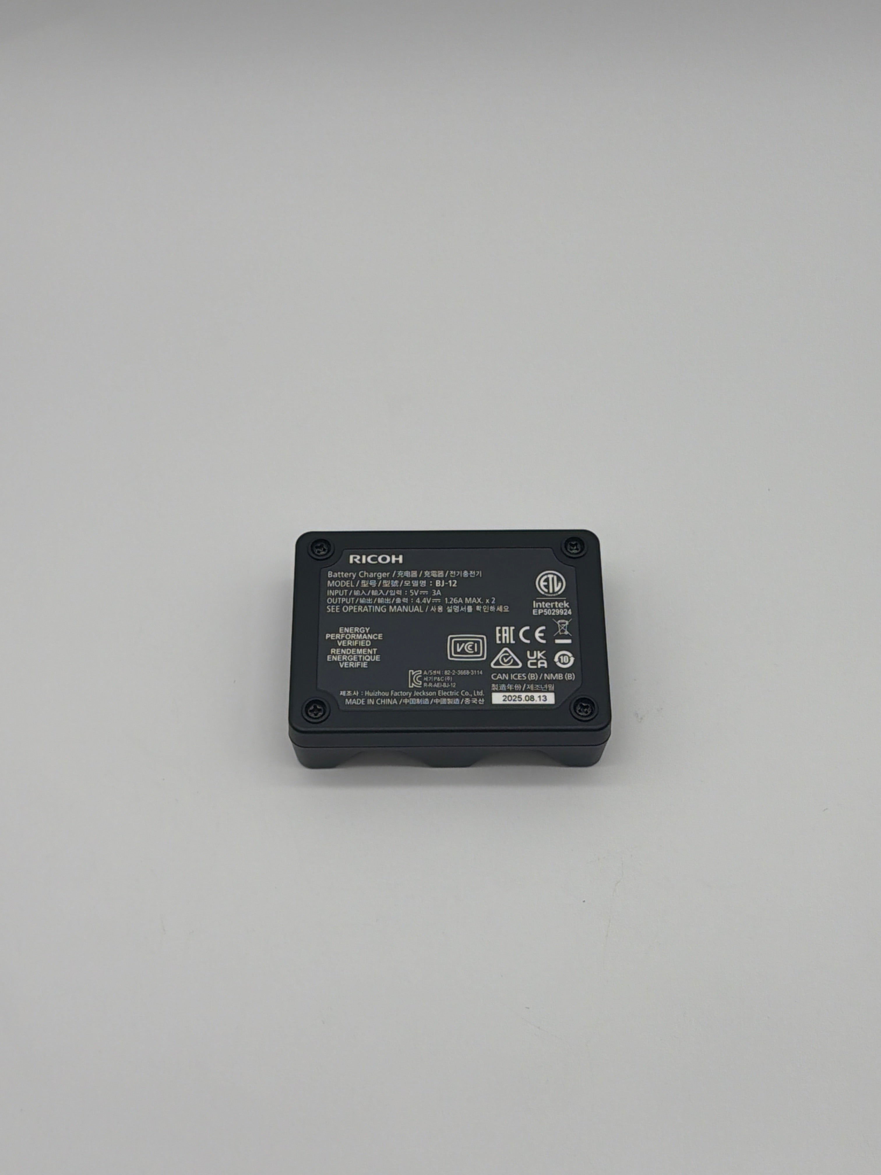 Ricoh BJ-12 Camera Batteries Ricoh BJ-12 Caricabatterie per fotocamera digitale