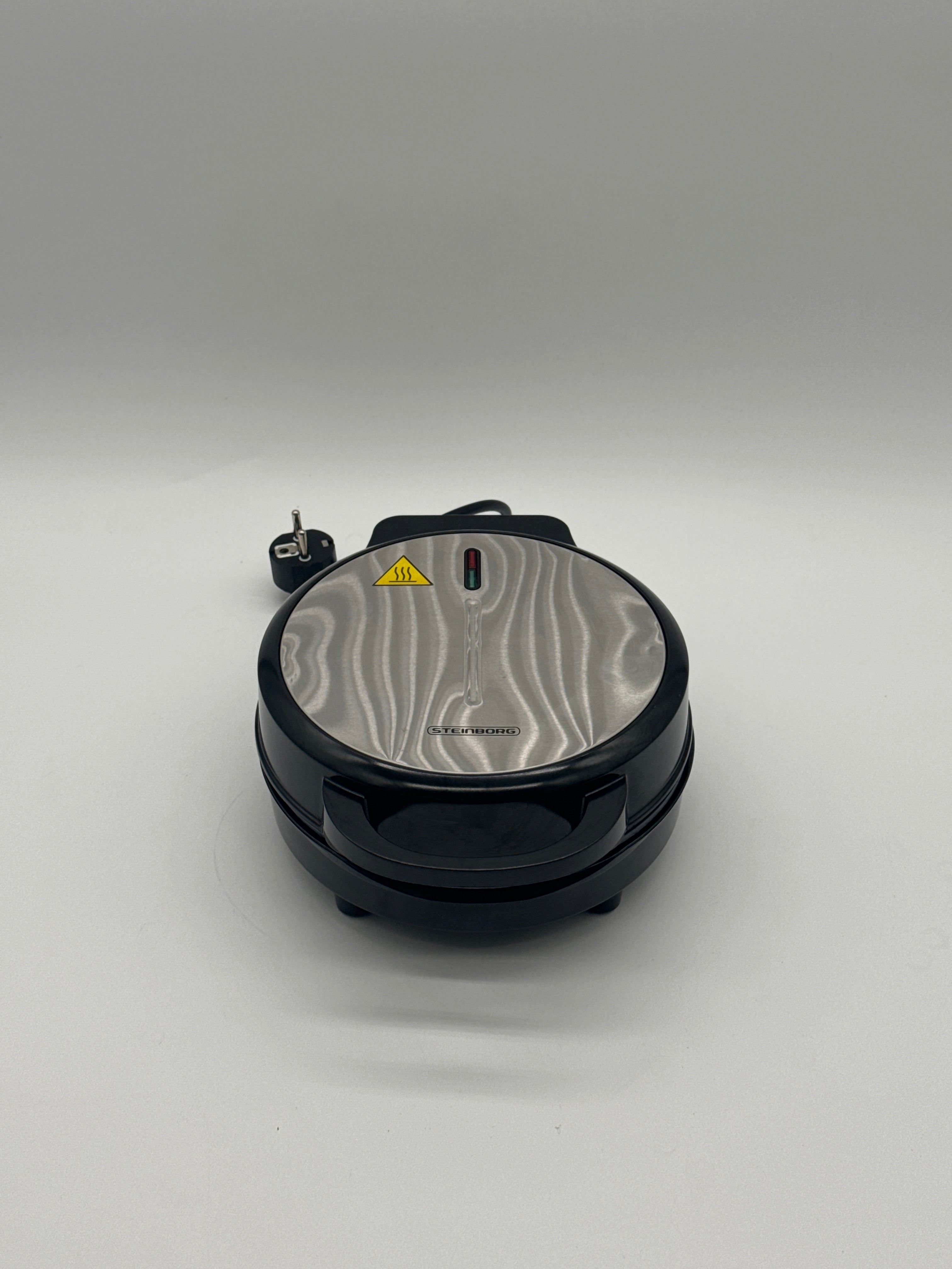 Sconosciuta Iron Macchina per waffle 1000W piastra elettrica nera