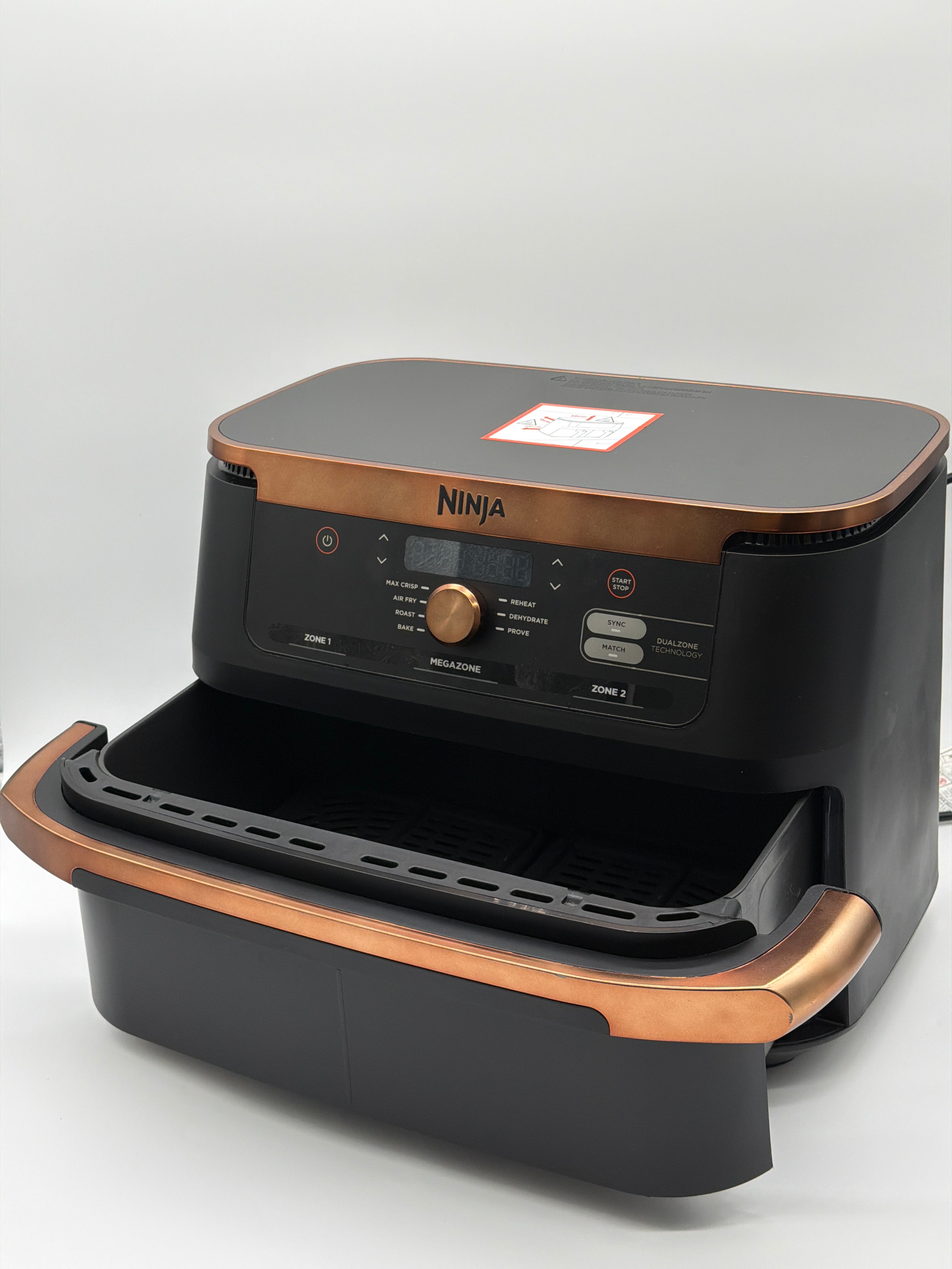 Ninja Foodi FlexDrawer Air Fryer AF500EUCP Air Diffusers Ninja Foodi FlexDrawer AF500EUCP — Friggitrice ad aria 10,4 L Dual Z