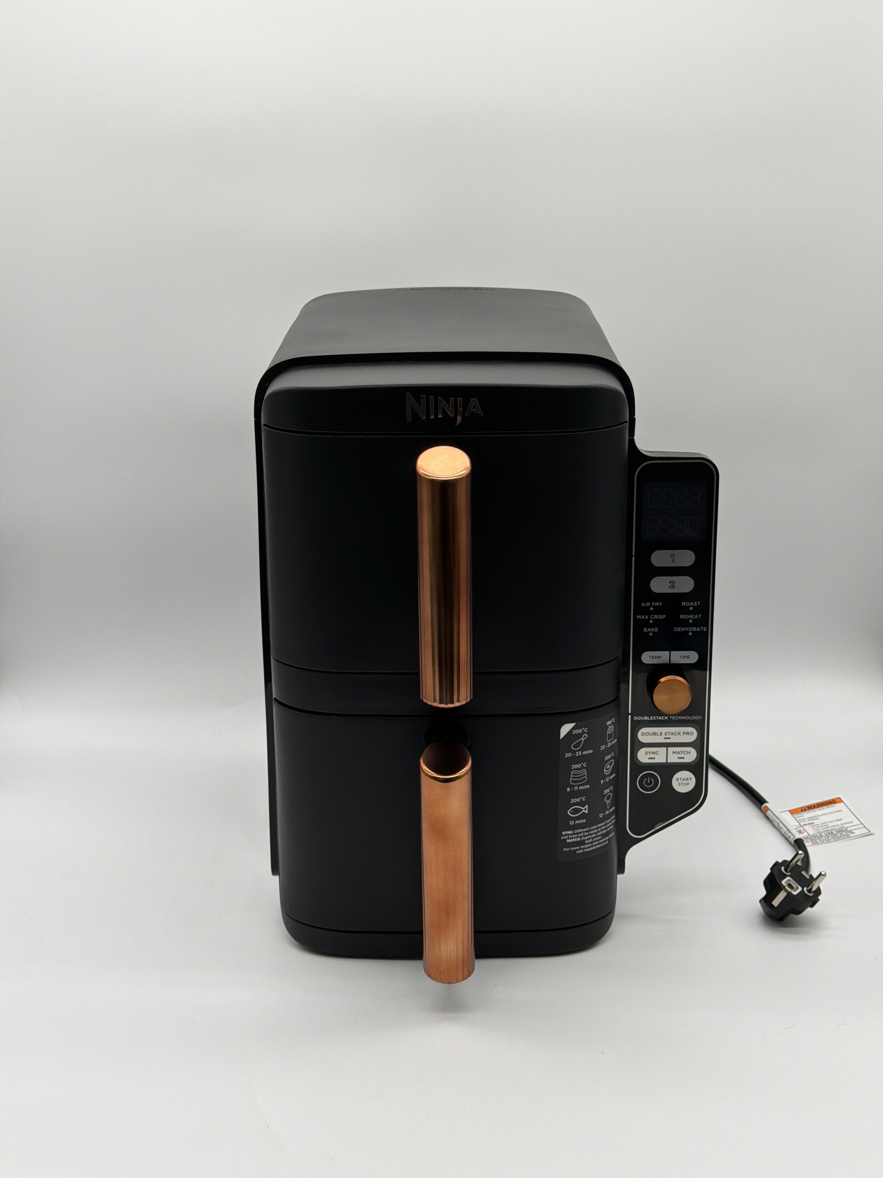Ninja Double Stack XL SL400EUCP Elettrodomestico Ninja Double Stack XL SL400EUCP - Friggitrice ad aria 9,5 L, doppio cassetto