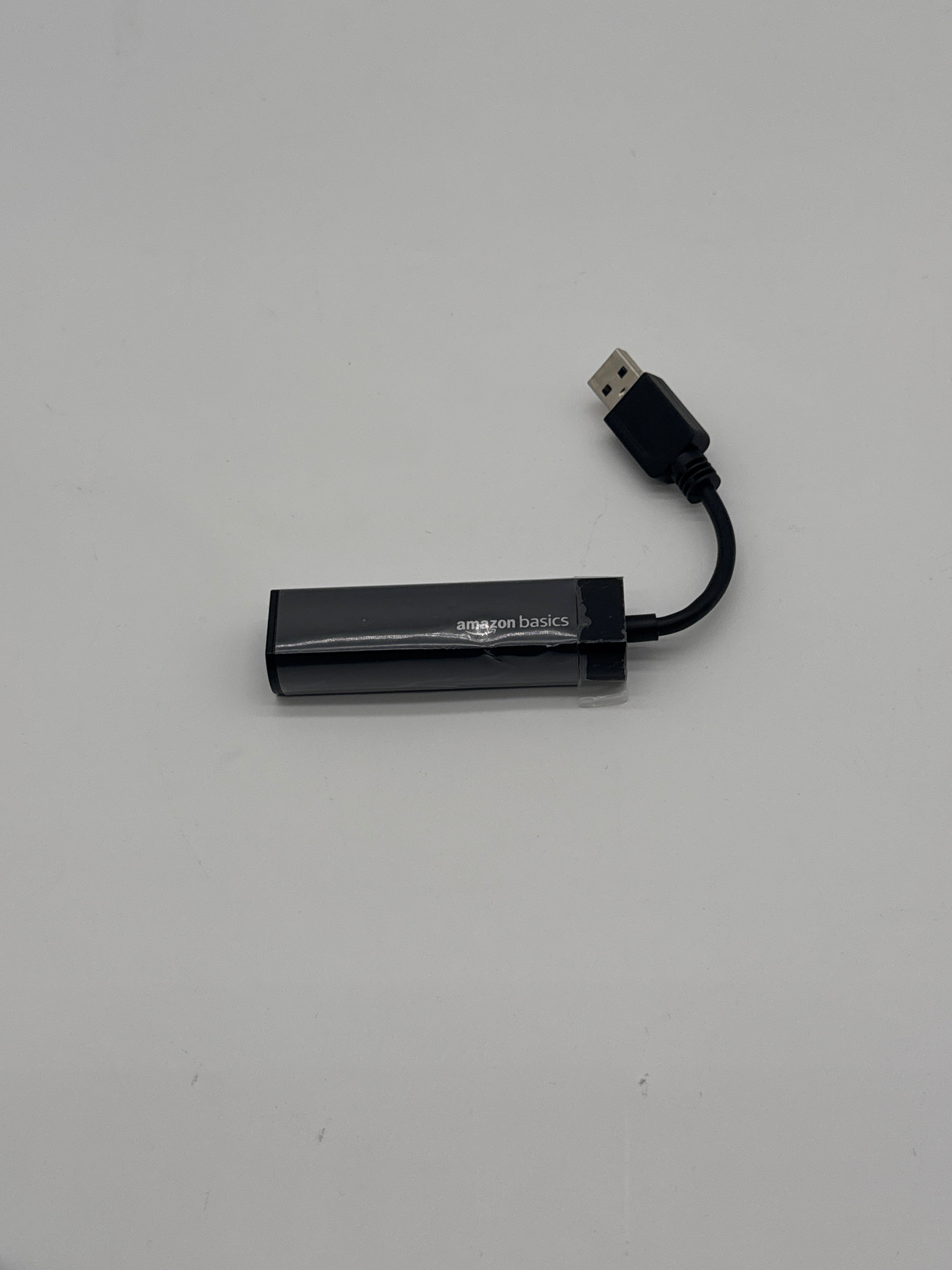 Amazon Basics USB 3.0 to 10/100/1000 Gigabit Ethernet Adapter Ethernet Cards & Adapters Amazon Basics adattatore USB 3.0 a Gi