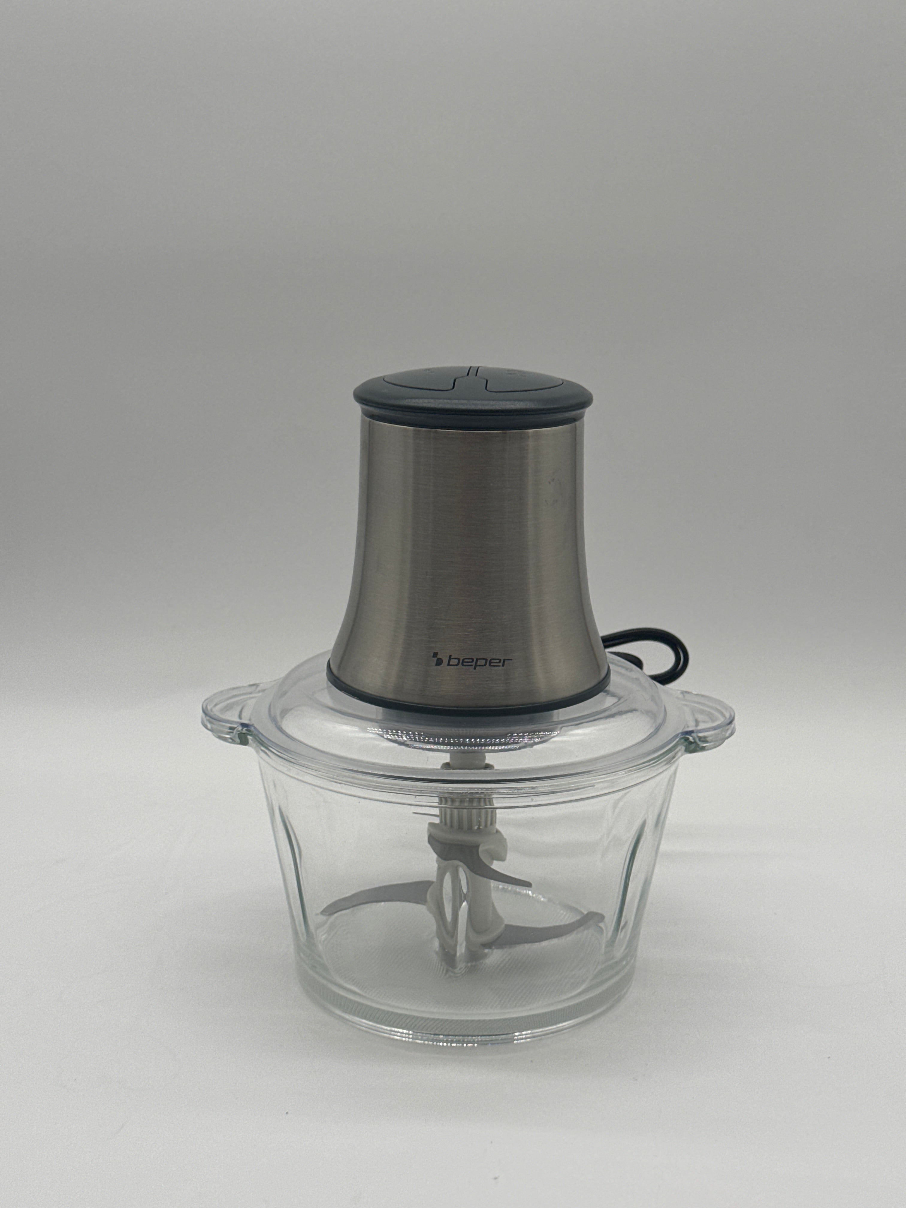 BEPER P102ROB001 Food Processors BEPER P102ROB001 Tritatutto con contenitore in vetro 1,5 L