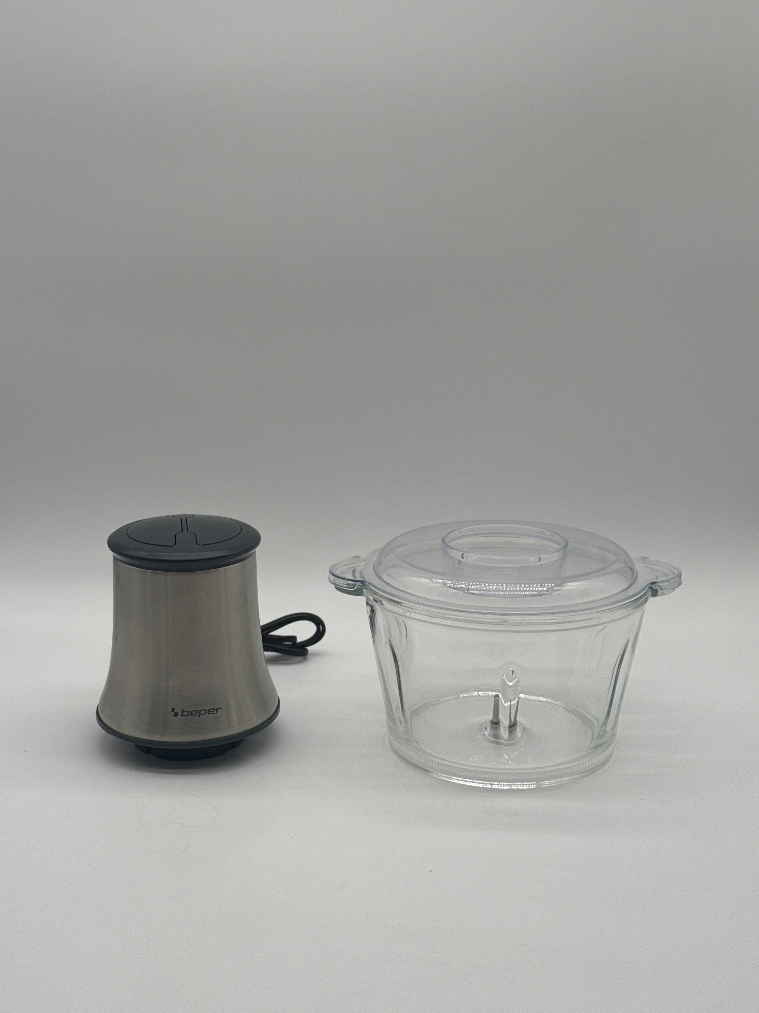 BEPER P102ROB001 Food Processors BEPER P102ROB001 Tritatutto con contenitore in vetro 1,5 L