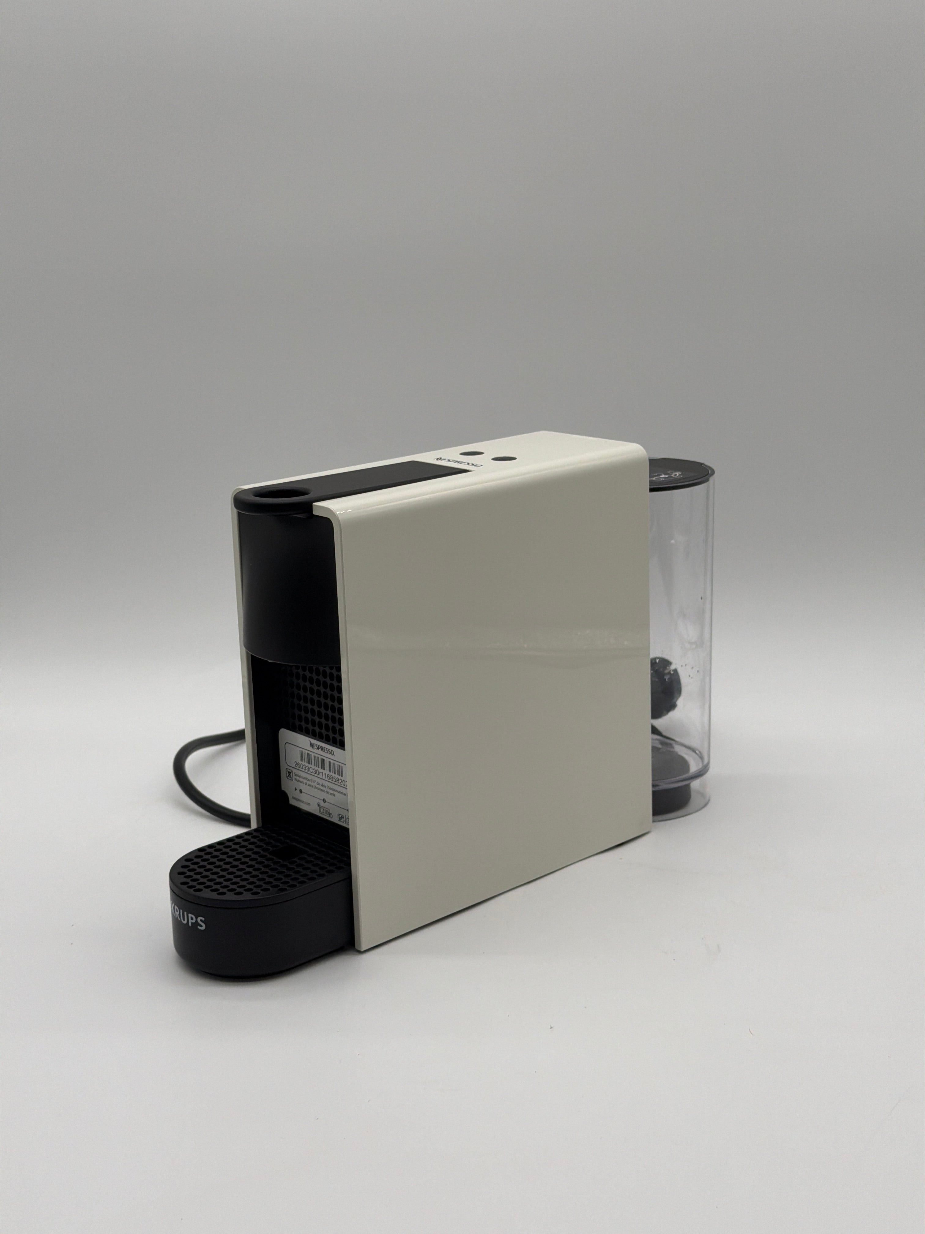 Nespresso Mini Cribs Nespresso Essenza Mini XN1101 - Macchina da caffè a capsule (Krups) Bianco