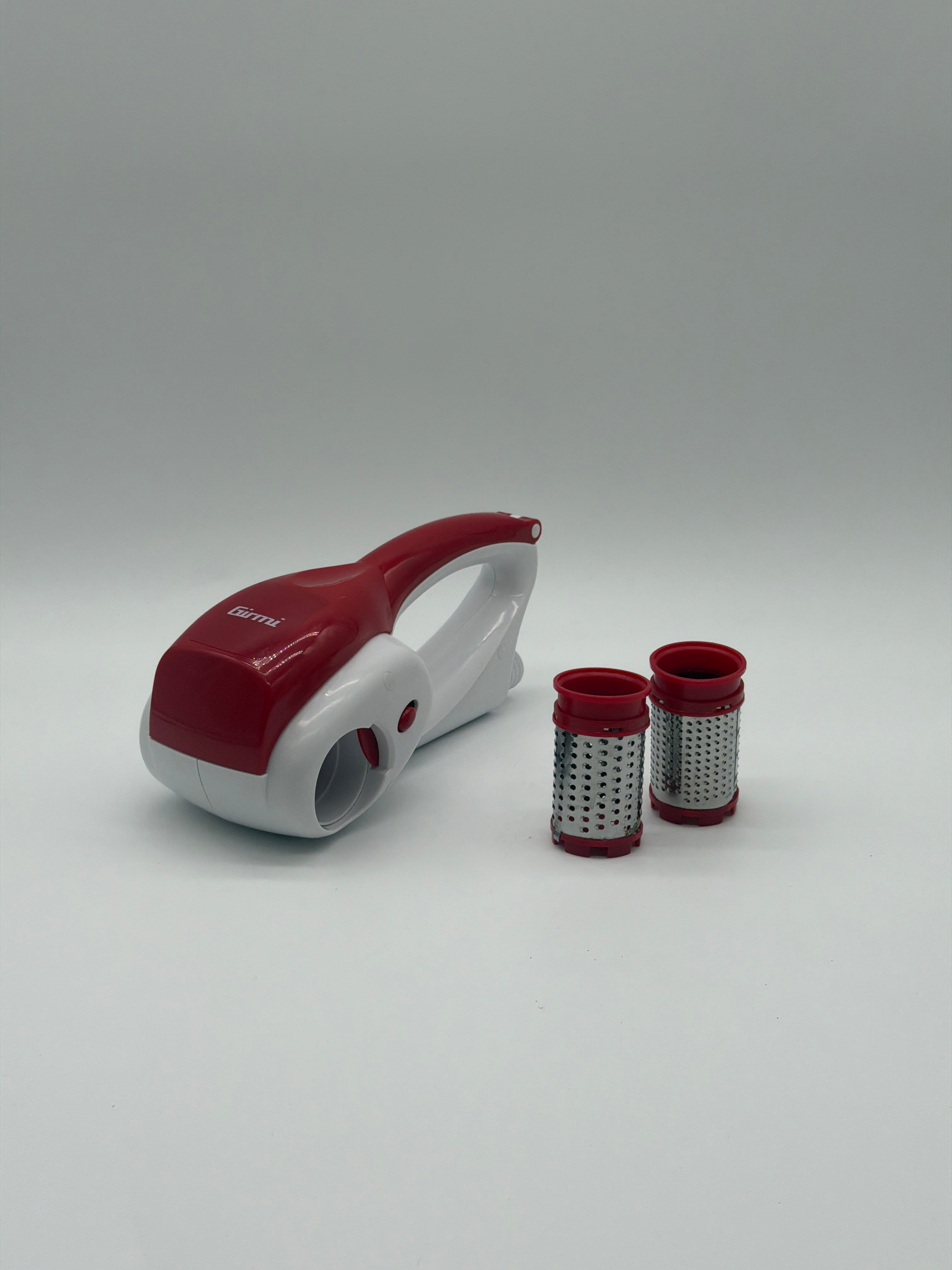 Girmi GT02 Ab Rollers Girmi GT02 Grattugia ricaricabile 12W, 2 rulli in acciaio INOX, bianco/rosso