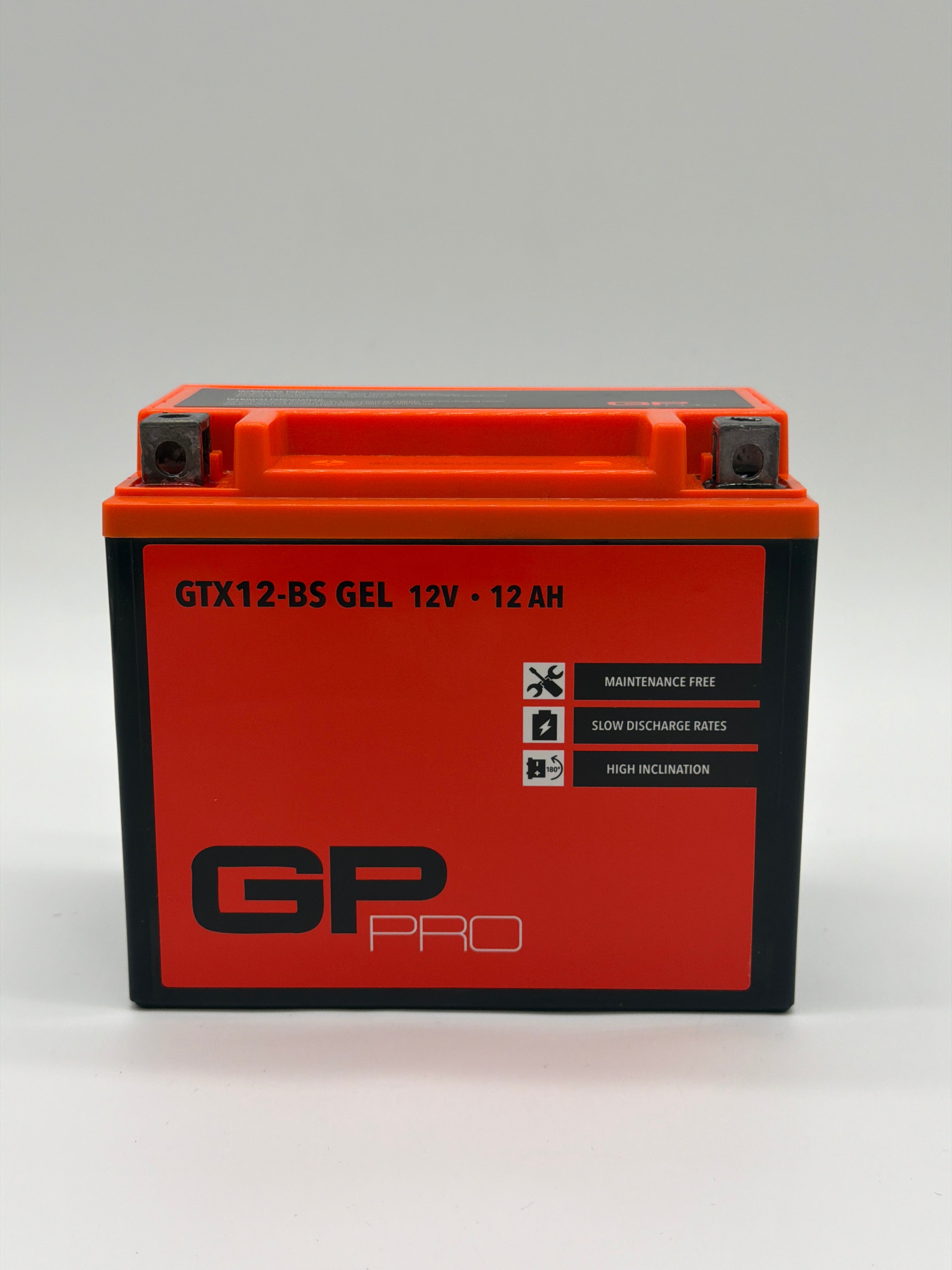 GP-PRO GTX12-BS Hands-Free Leashes GP-PRO GTX12-BS 12V 12Ah Batteria moto GEL sigillata (compatibile YTX12-BS / 51012)