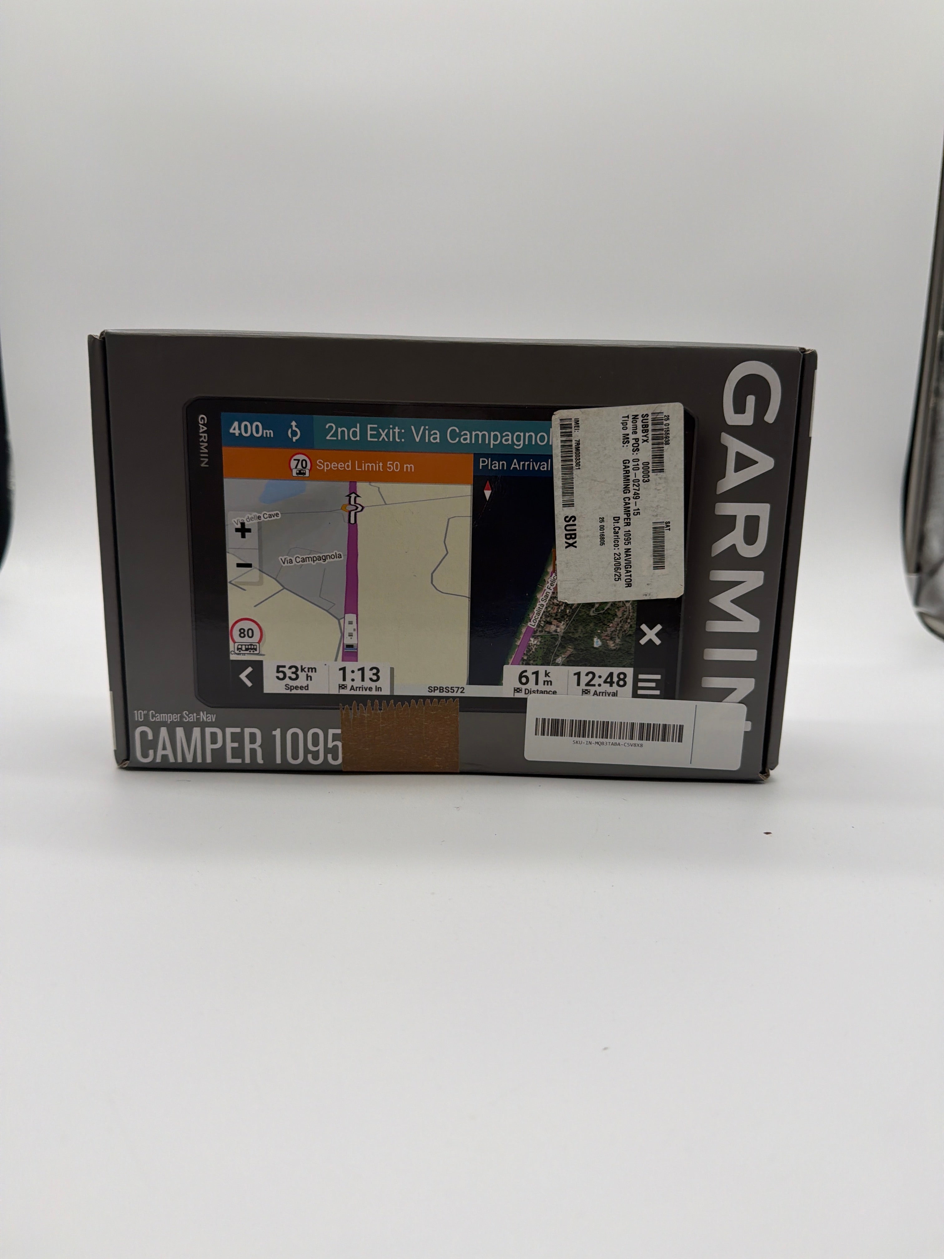 Garmin Camper 1095 Automotive GPS Navigation Systems Garmin Camper 1095 Navigatore 10"