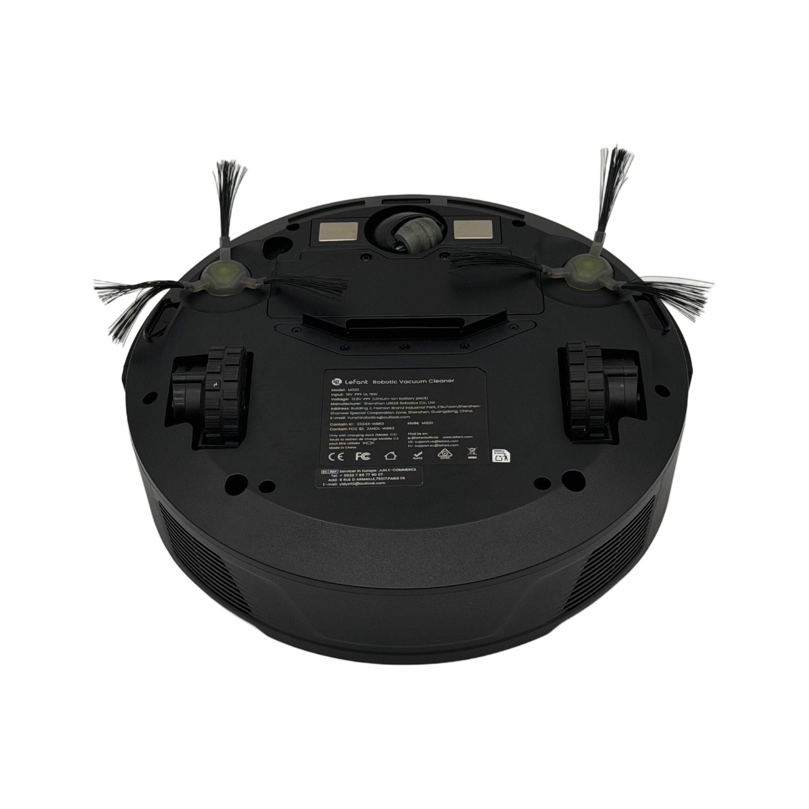 LEFANT Robot Vacuums LEFANT Robot aspirapolvere per peli di animali