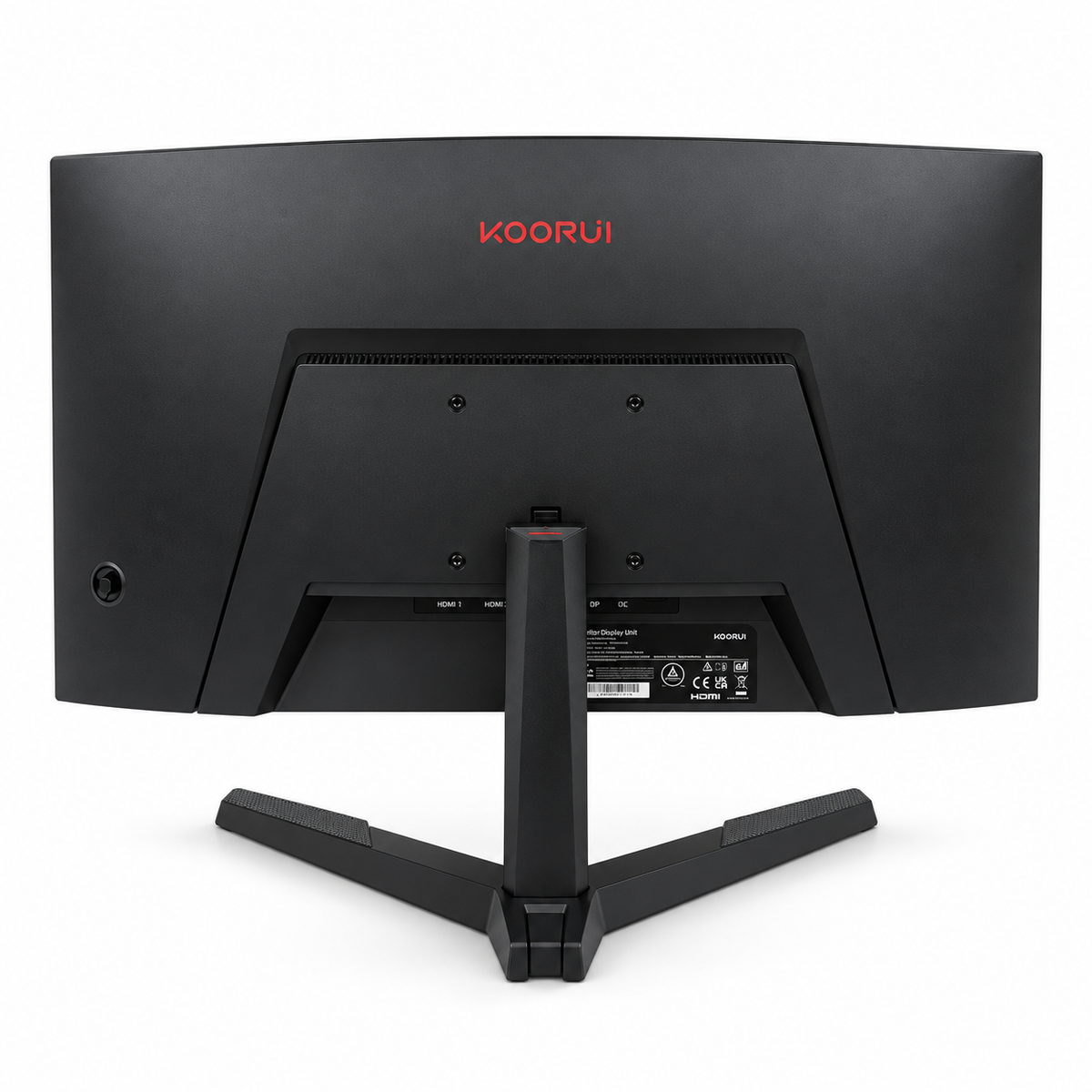 KOORUI 27" Monitor Gaming Curvo QHD 180Hz 1ms Adaptive Sync (HDMI/DP)