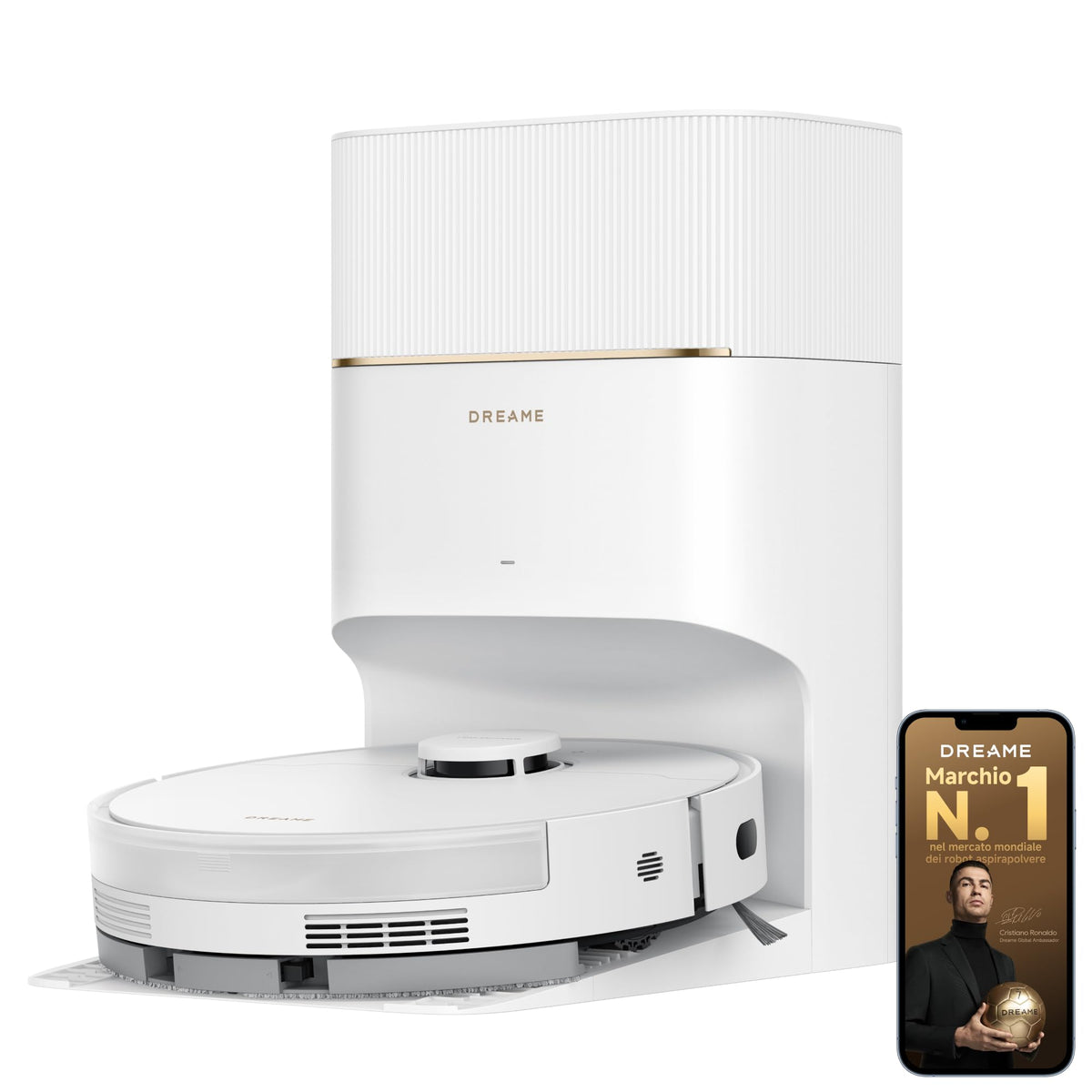 Dreame D20 Pro Plus Robot aspirapolvere Dreame D20 Pro Plus Robot aspirapolvere con base auto-empty, 13.000 Pa