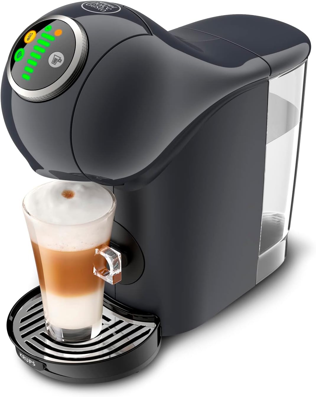 Krups KP340B Macchina da caffè a capsule NESCAFÉ DOLCE GUSTO Genio S Plus (Krups KP340B) - Antracite